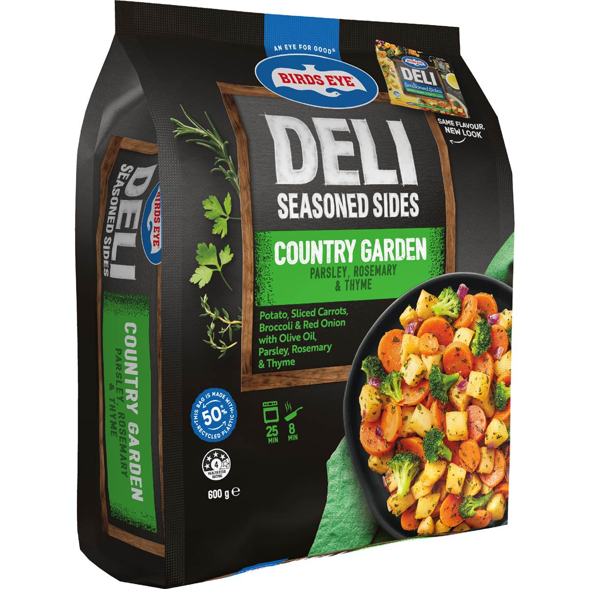 Birds Eye Deli Seasoned Sides Country Garden 600g