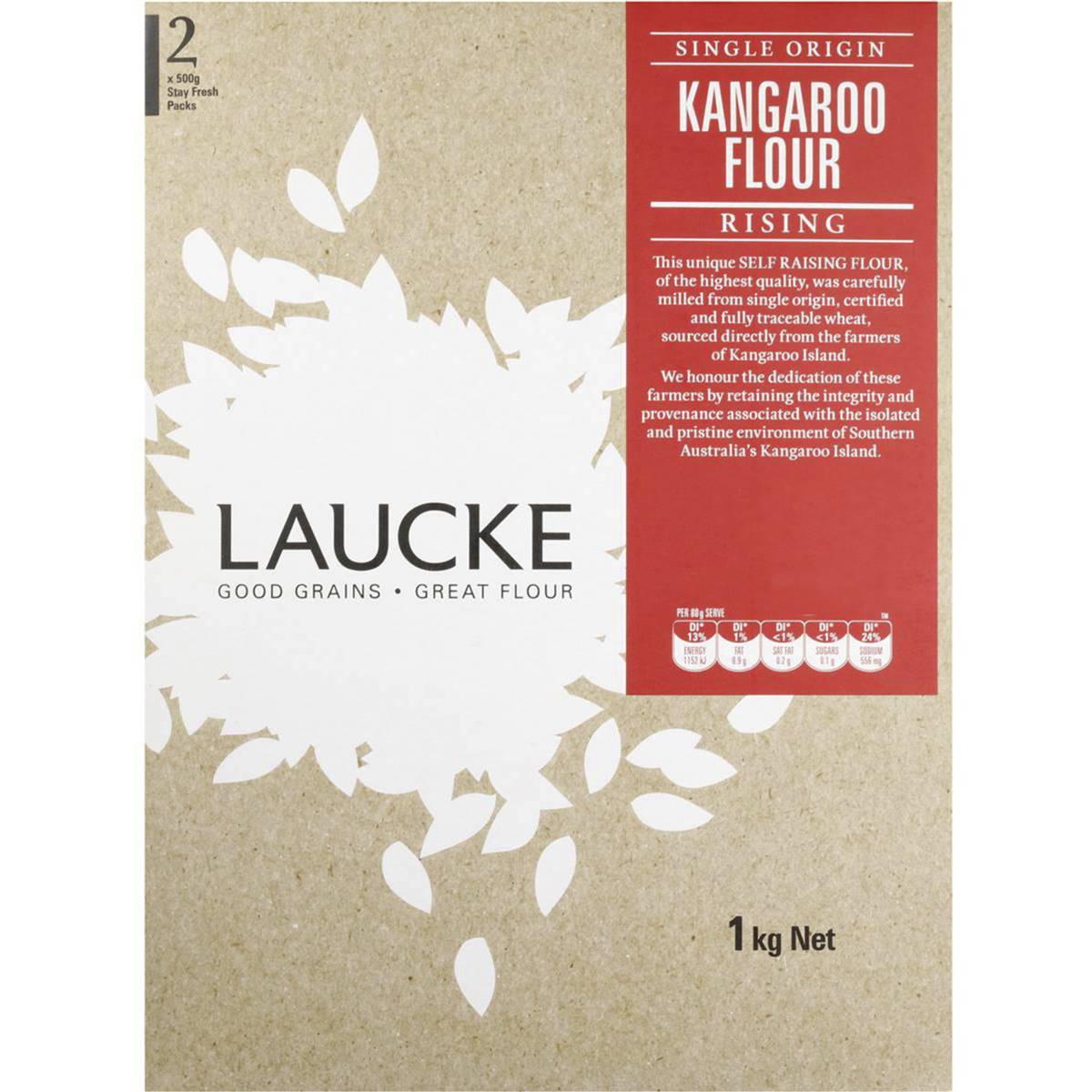 Laucke Kangaroo Self Raising Flour 1kg Woolworths