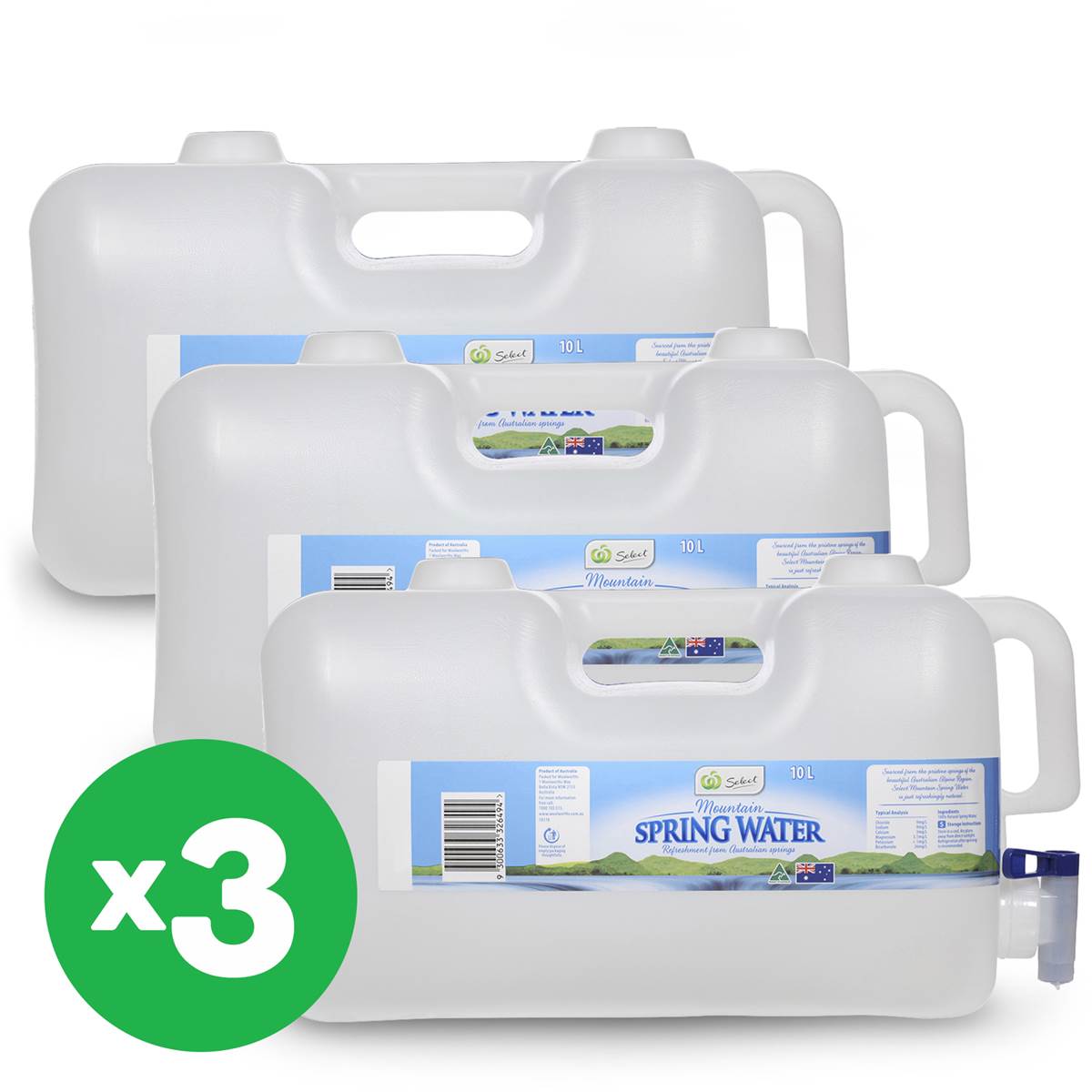 Select Spring Water 10l X3 Bundle 