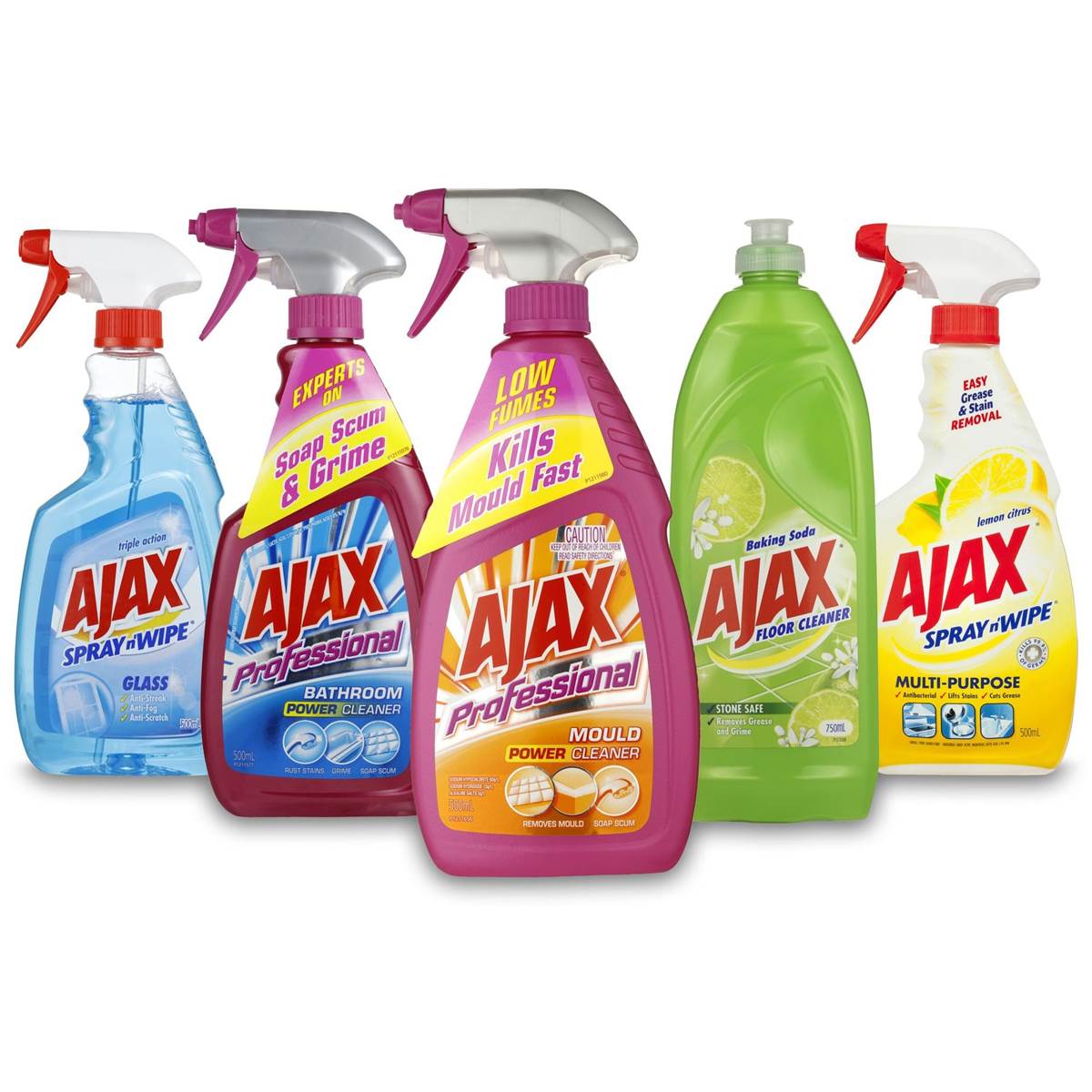 Ajax Complete Cleaning 5 Set Bundle | Woolworths