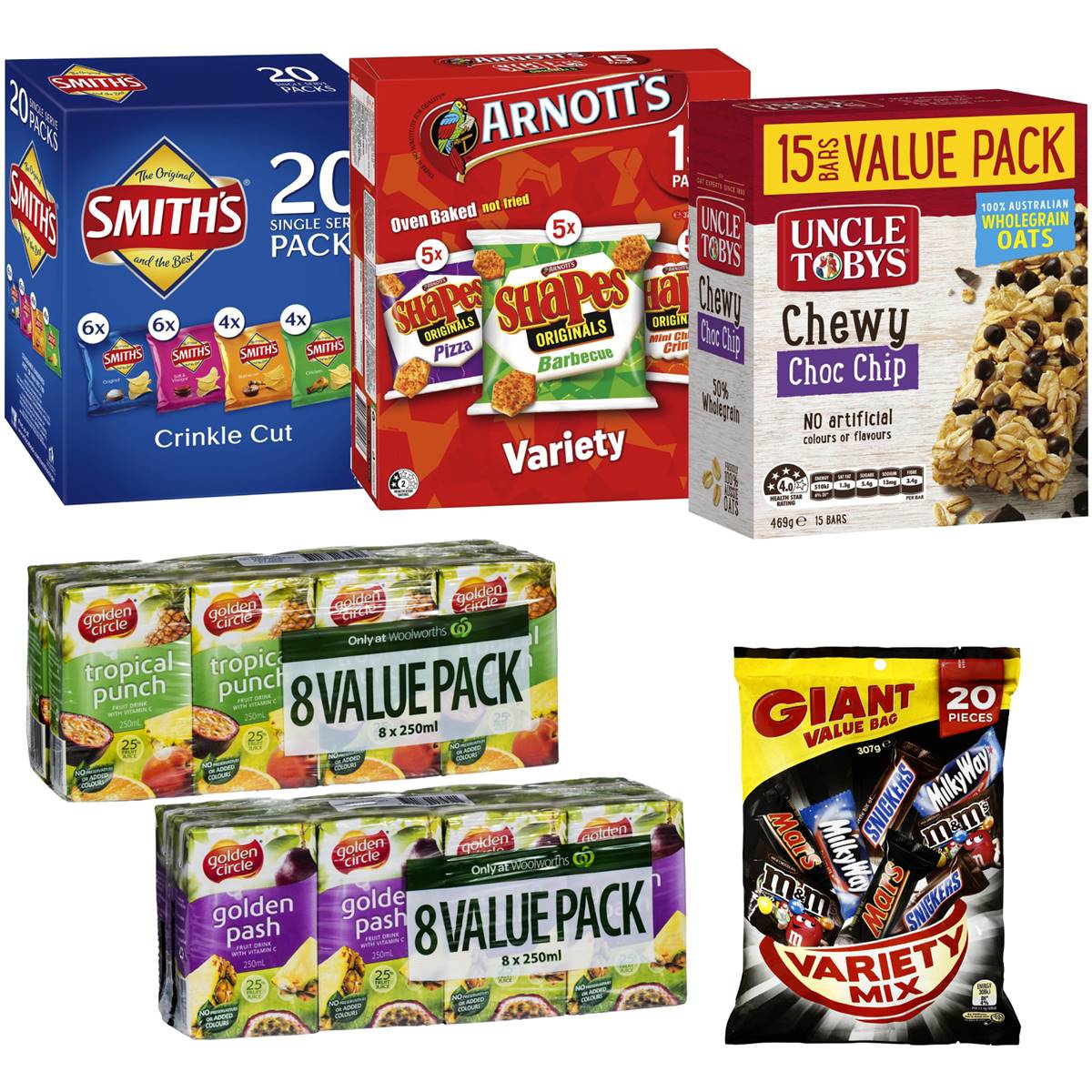 15 Lunchbox Super Saver Bundle Woolworths