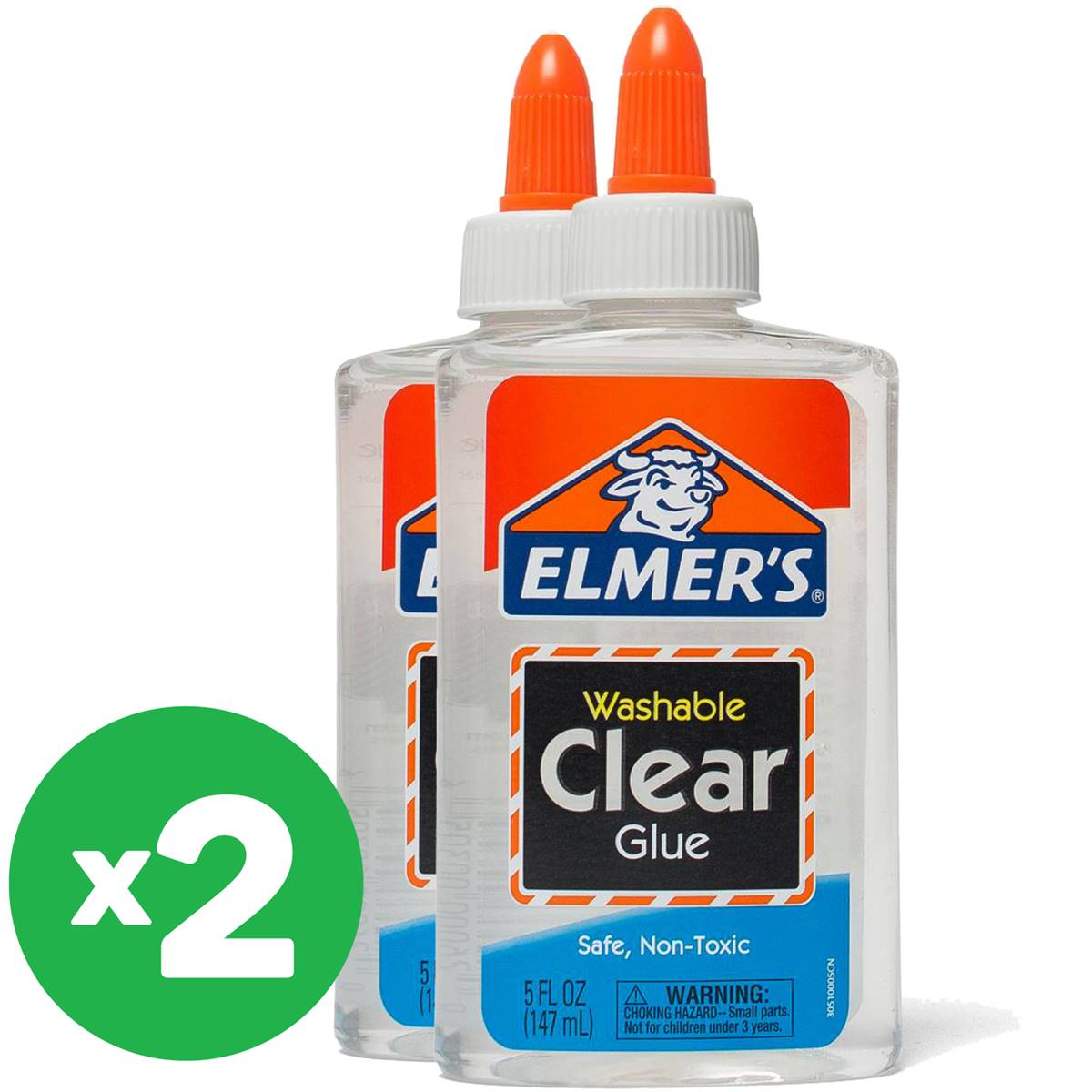 Elmers Clear Glue 147ml X2 Bundle Woolworths
