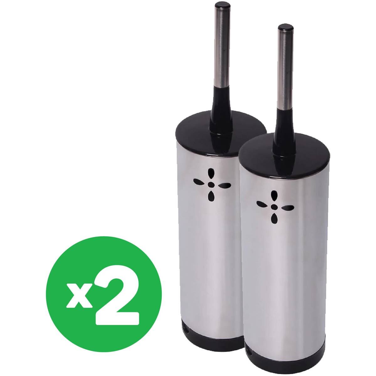 Sabco Stainless Steel Toilet Set X2 Bundle