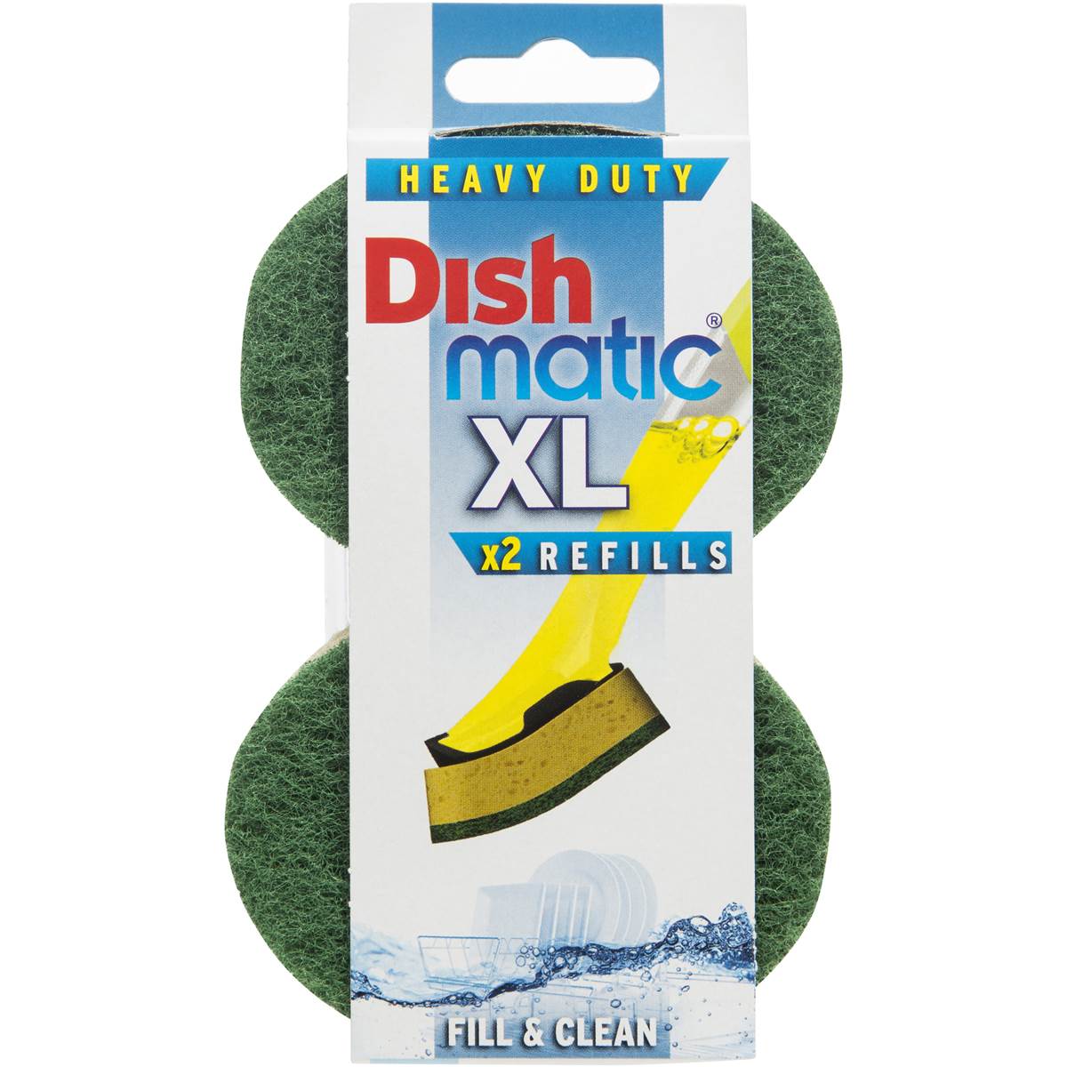 Dishmatic Extra Large Heavy Duty Refill 2 Pack Woolworths