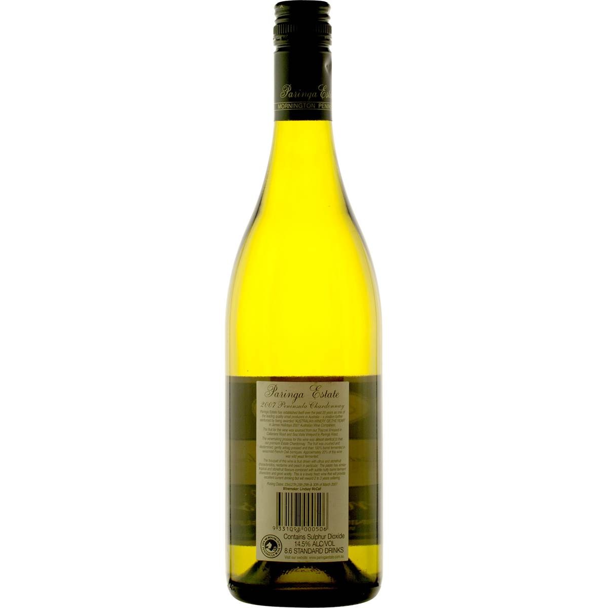 Paringa Estate Chardonnay 750ml | Woolworths