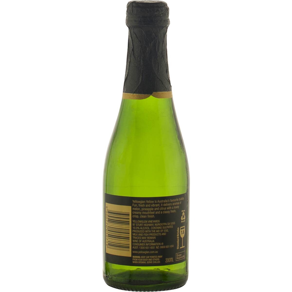 Yellowglen Yellow Sparkling Piccolo 200ml Woolworths