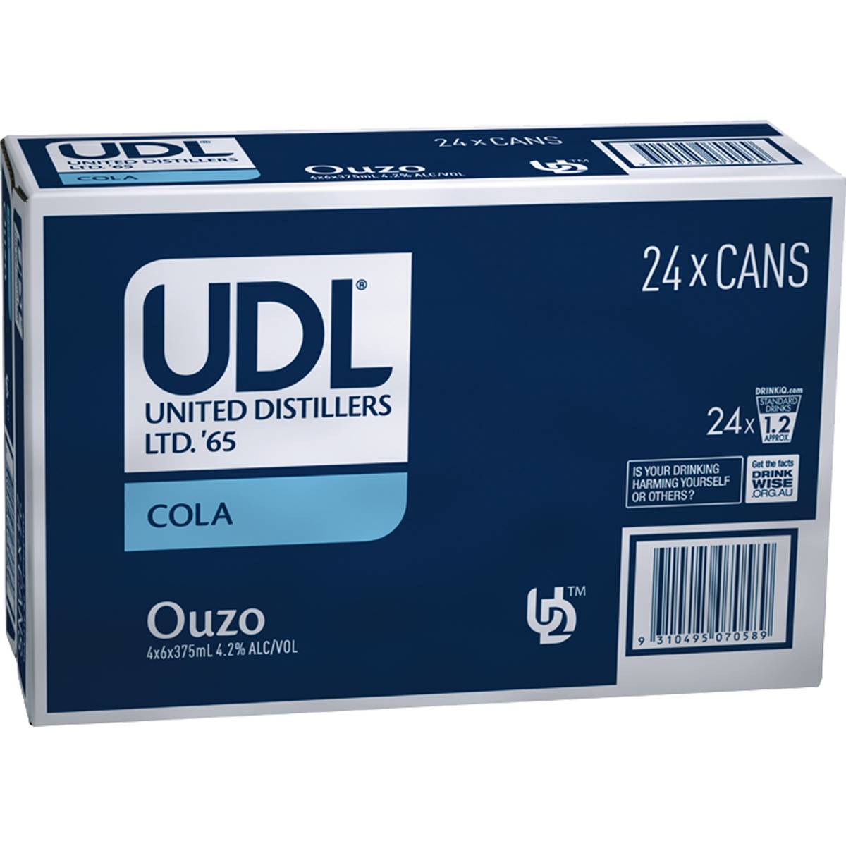 Udl Ouzo & Cola Cans