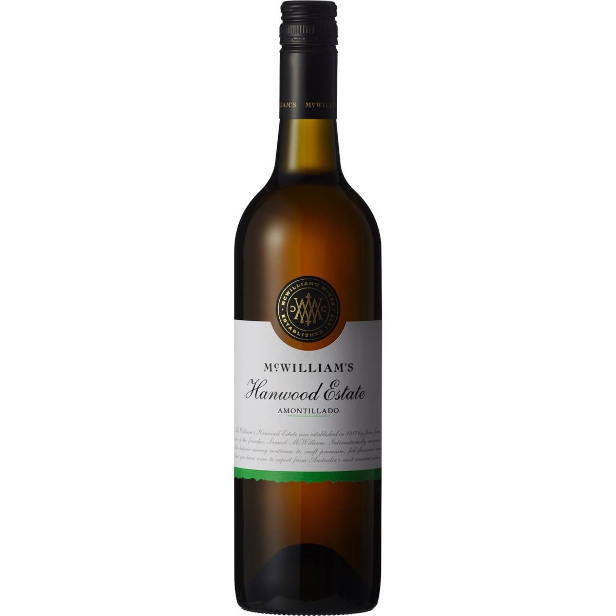 Mcwilliams Sherry Hanwood Amontillado