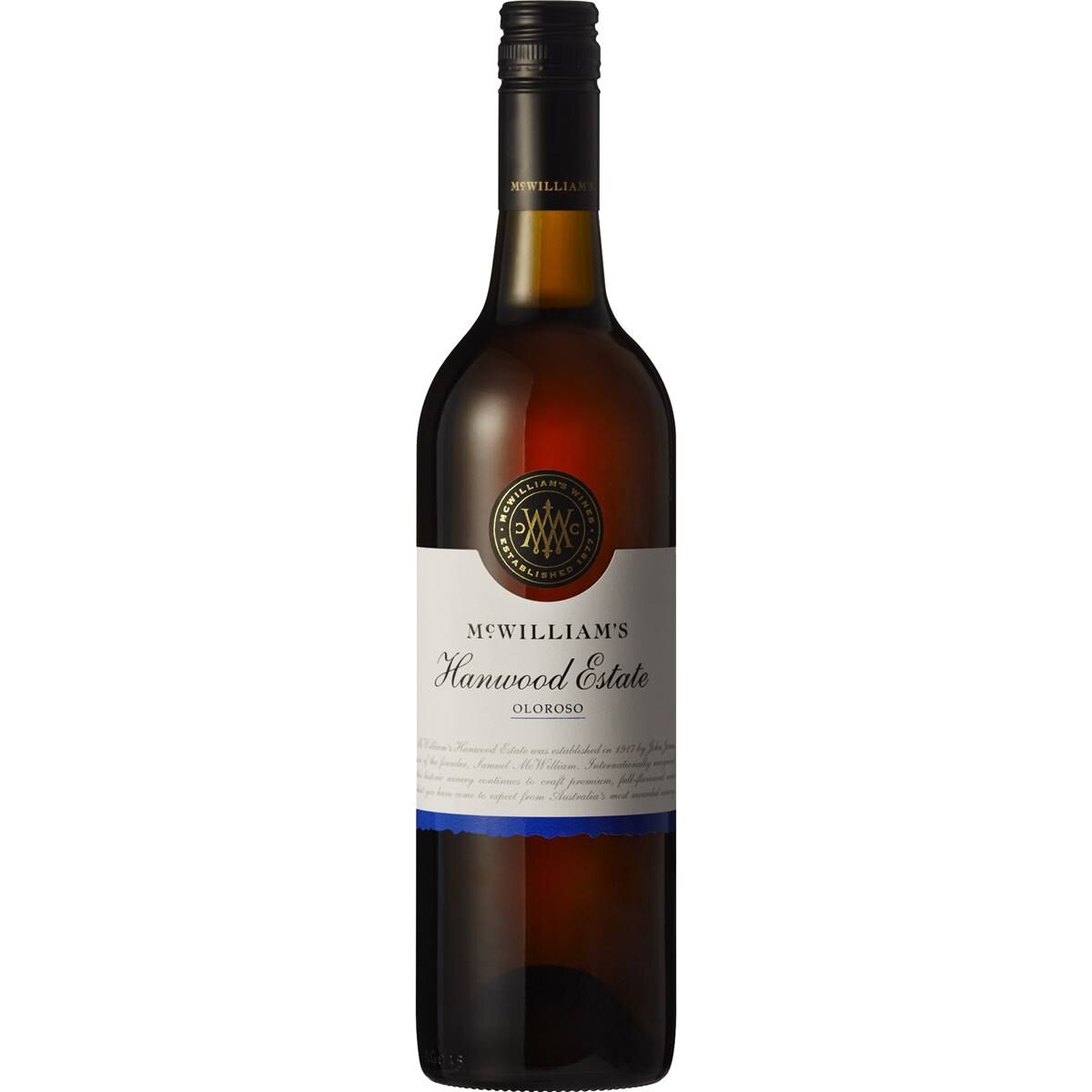 Mcwilliam's Sherry Hanwood Oloroso