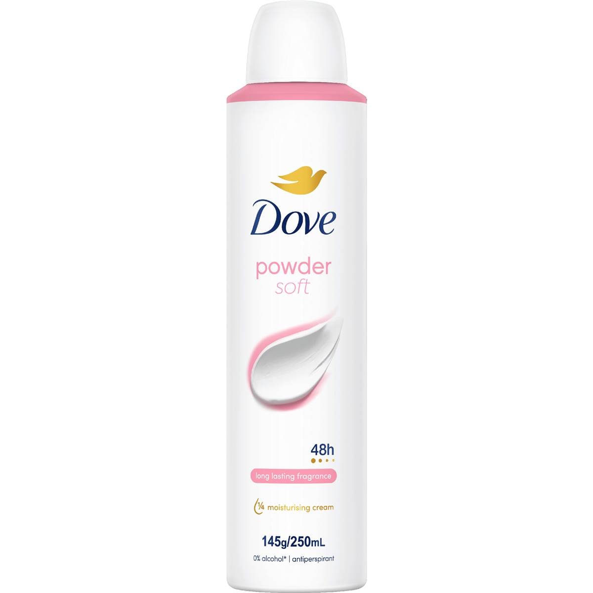 Dove Antiperspirant Deodorant Powder 48h 250mL