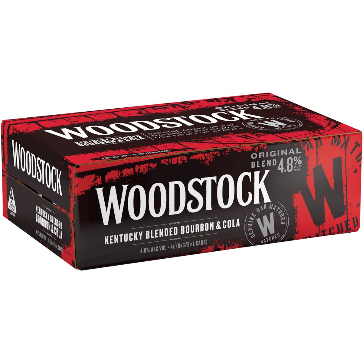 Woodstock Bourbon & Cola 4.8% Cans