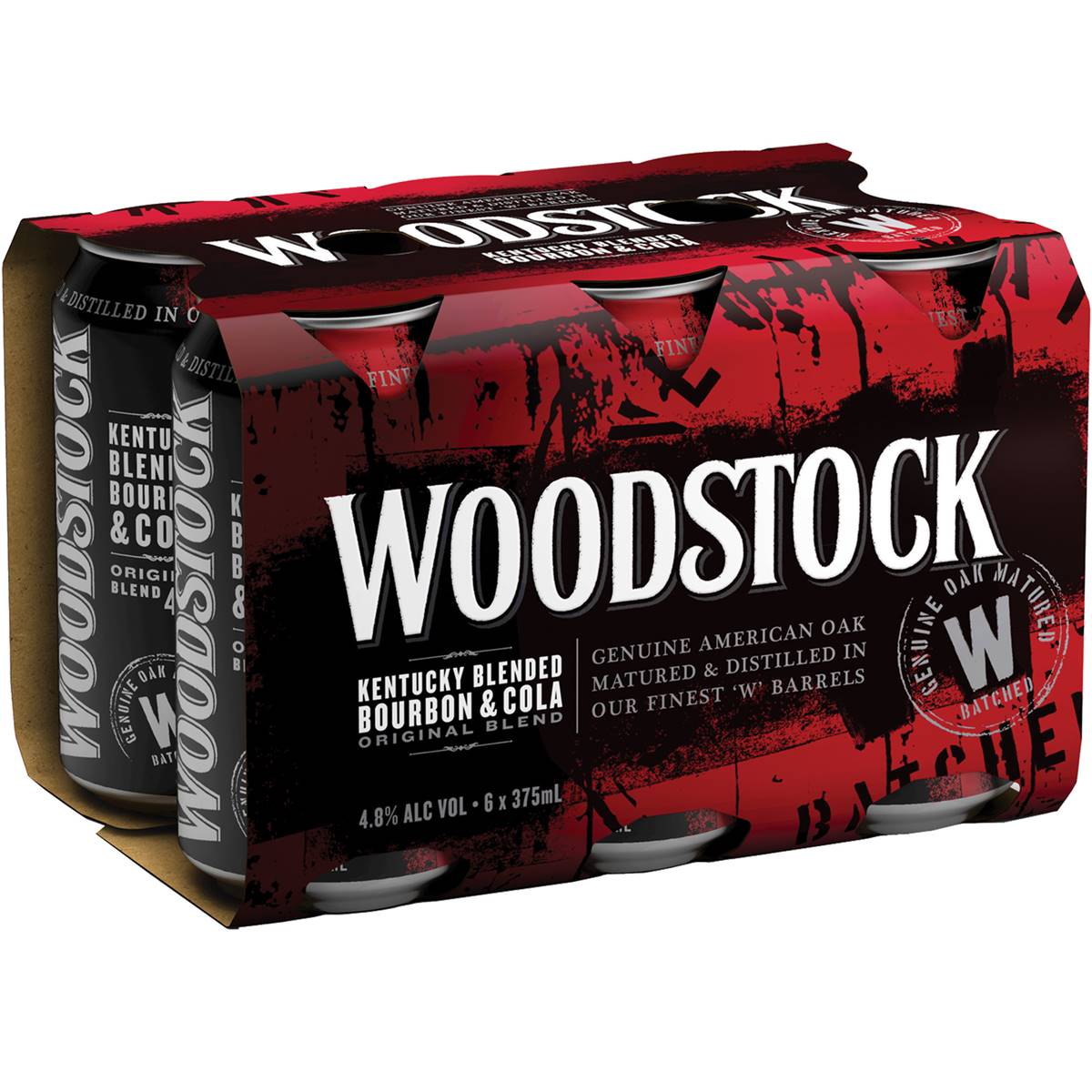 Woodstock Bourbon & Cola 4.8% Cans