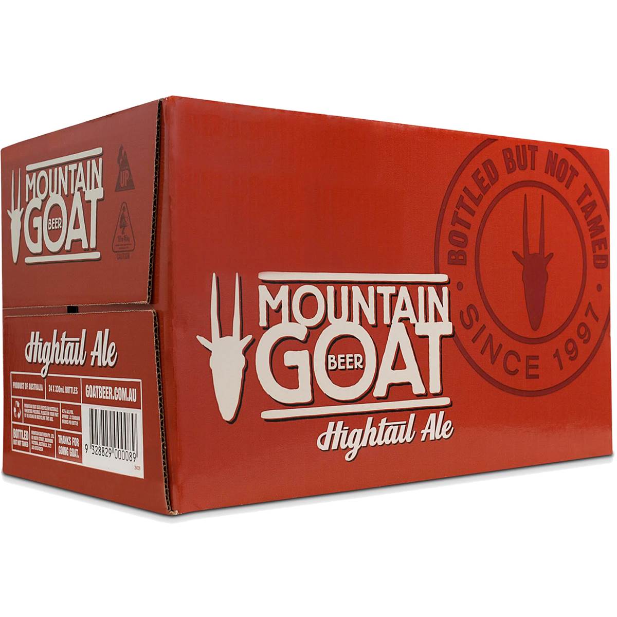 Mountain Goat High Tail Ale Bottles 24x330ml Case Woolworths