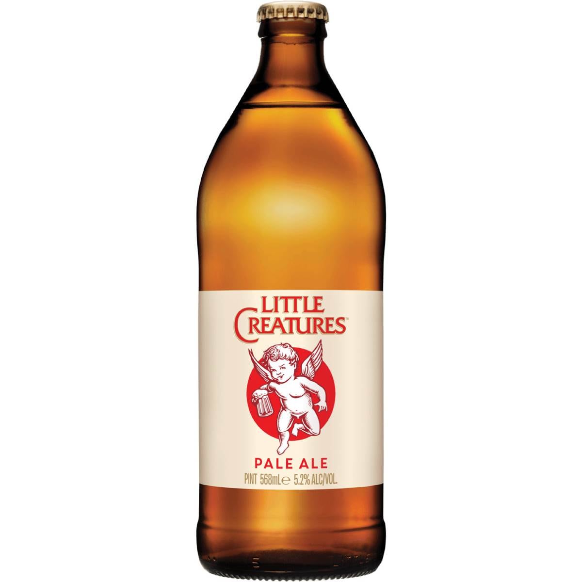 Little Creatures Pale Ale Pint Bottle 568ml Woolworths