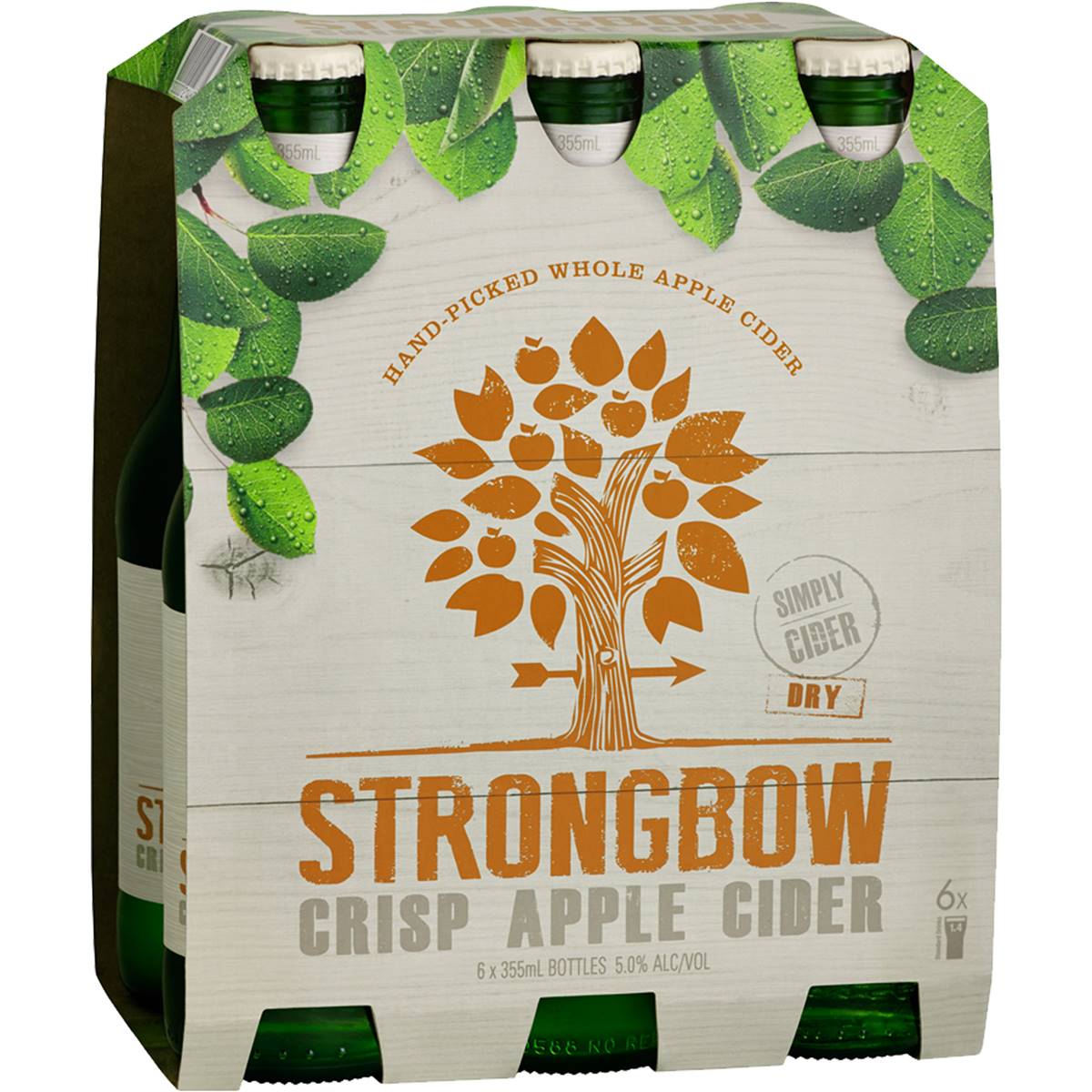 Strongbow Apple Cider Dry Bottles