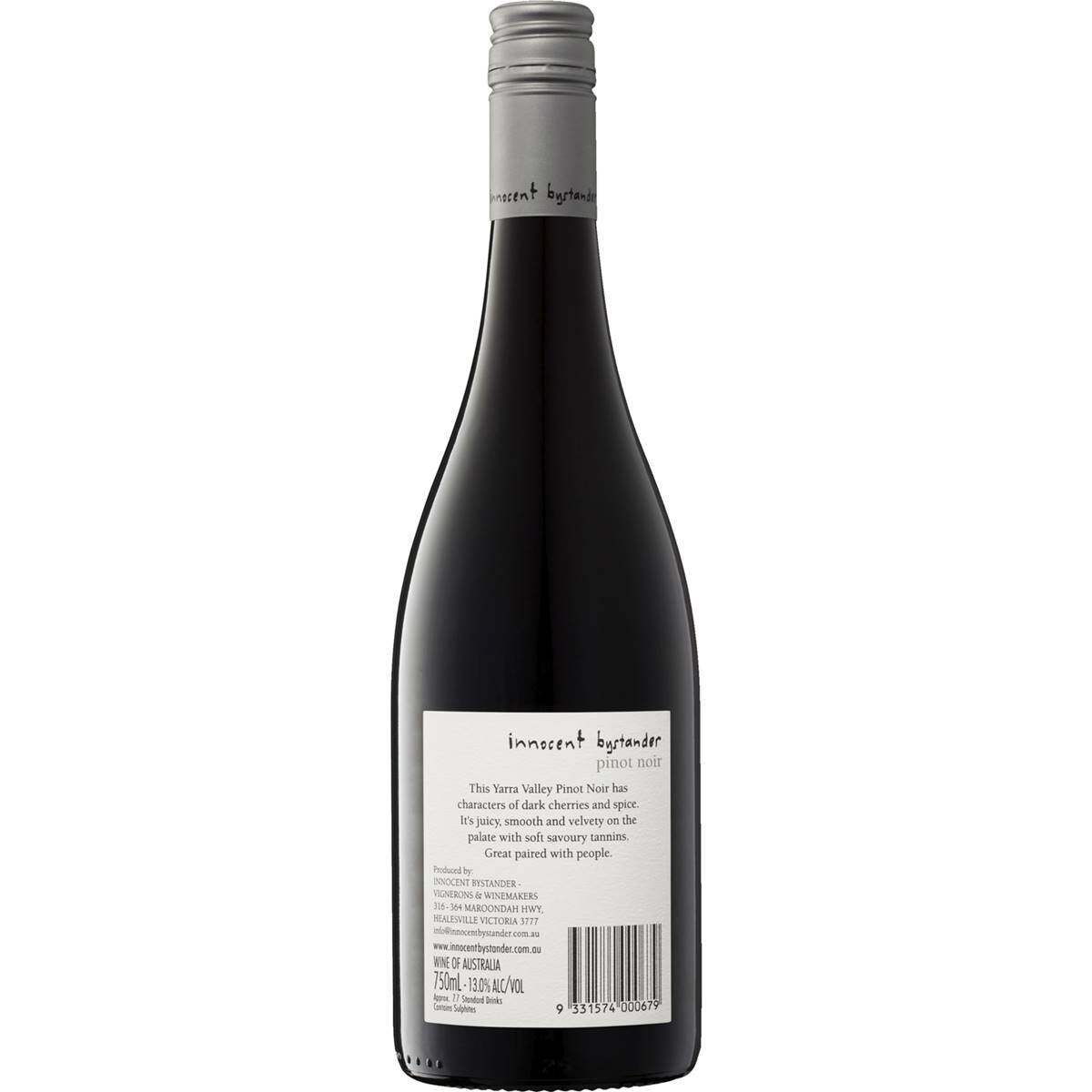 Innocent Bystander Pinot Noir 750ml | Woolworths