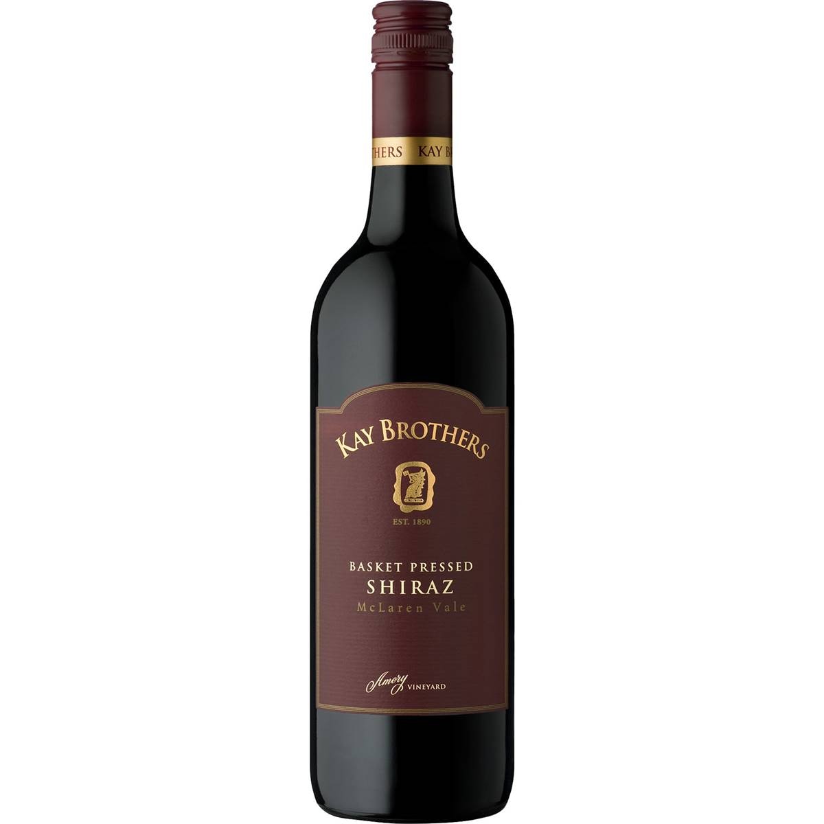 Kay Brothers Amery Vineyards Basket Pressed Shiraz