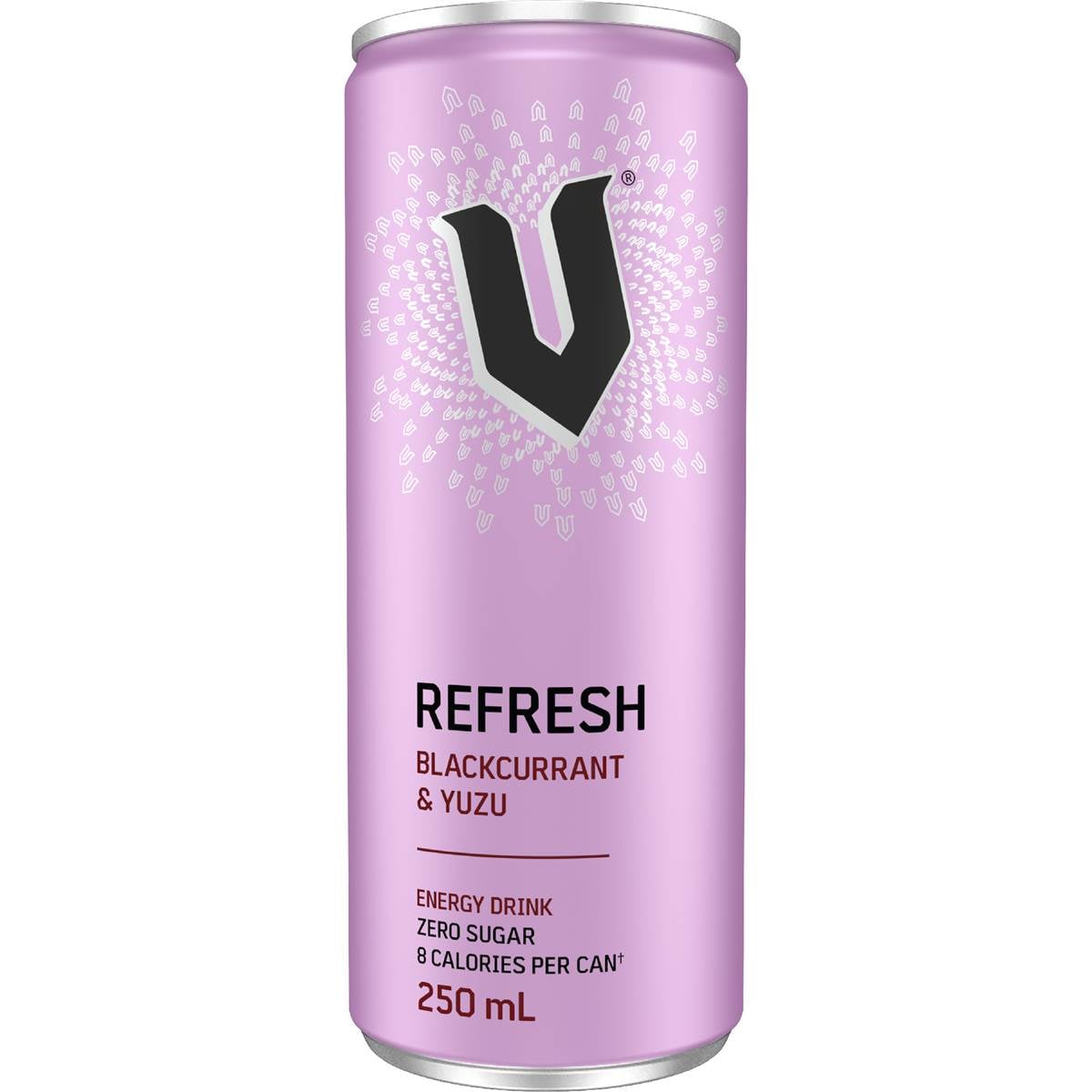 V Refresh Energy Drink Zero Sugar Blackcurrant & Yuzu 250mL