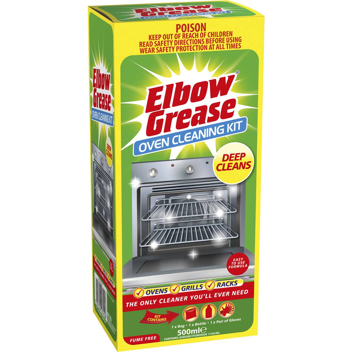 Elbow Grease Oven Cleaning Kit 500mL