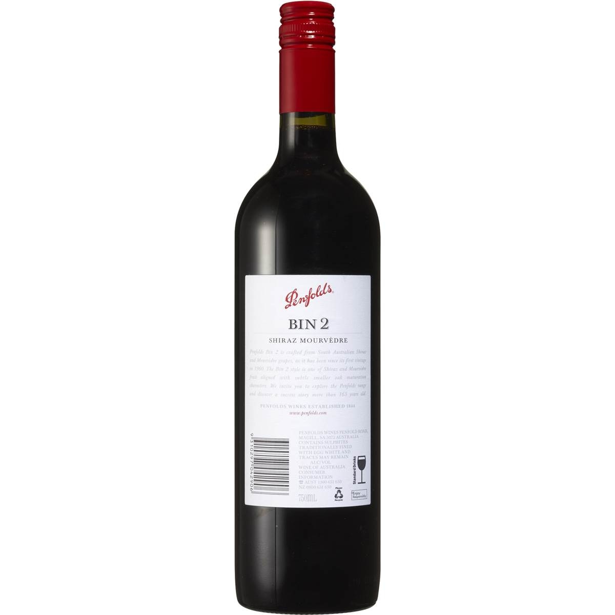 Penfolds Bin 2 Shiraz Mataro 750ml | Woolworths