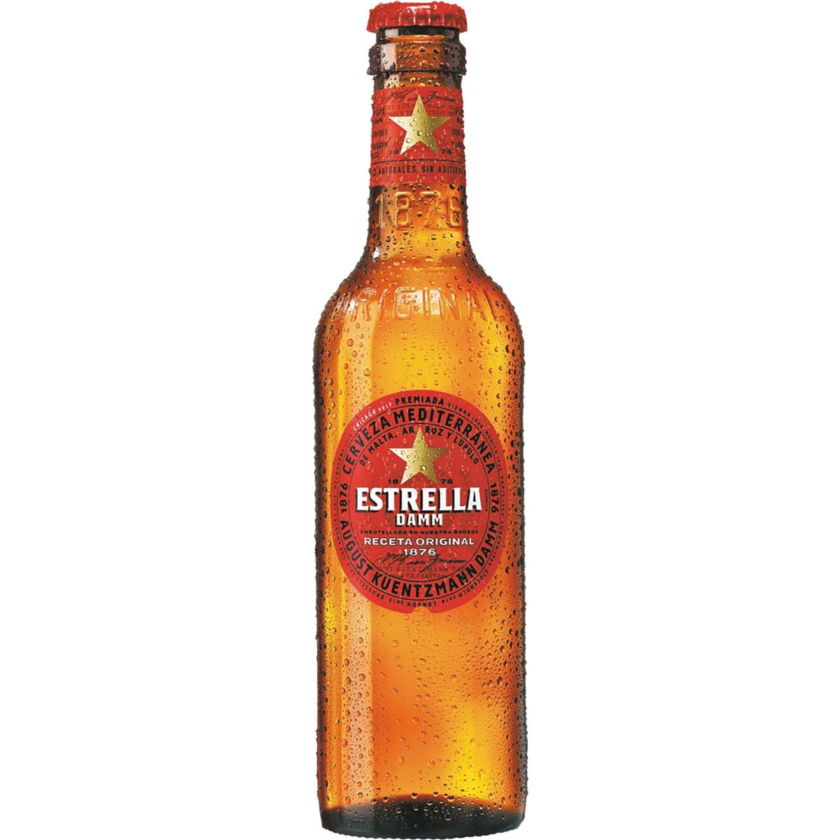 Estrella Damm Lager Bottle