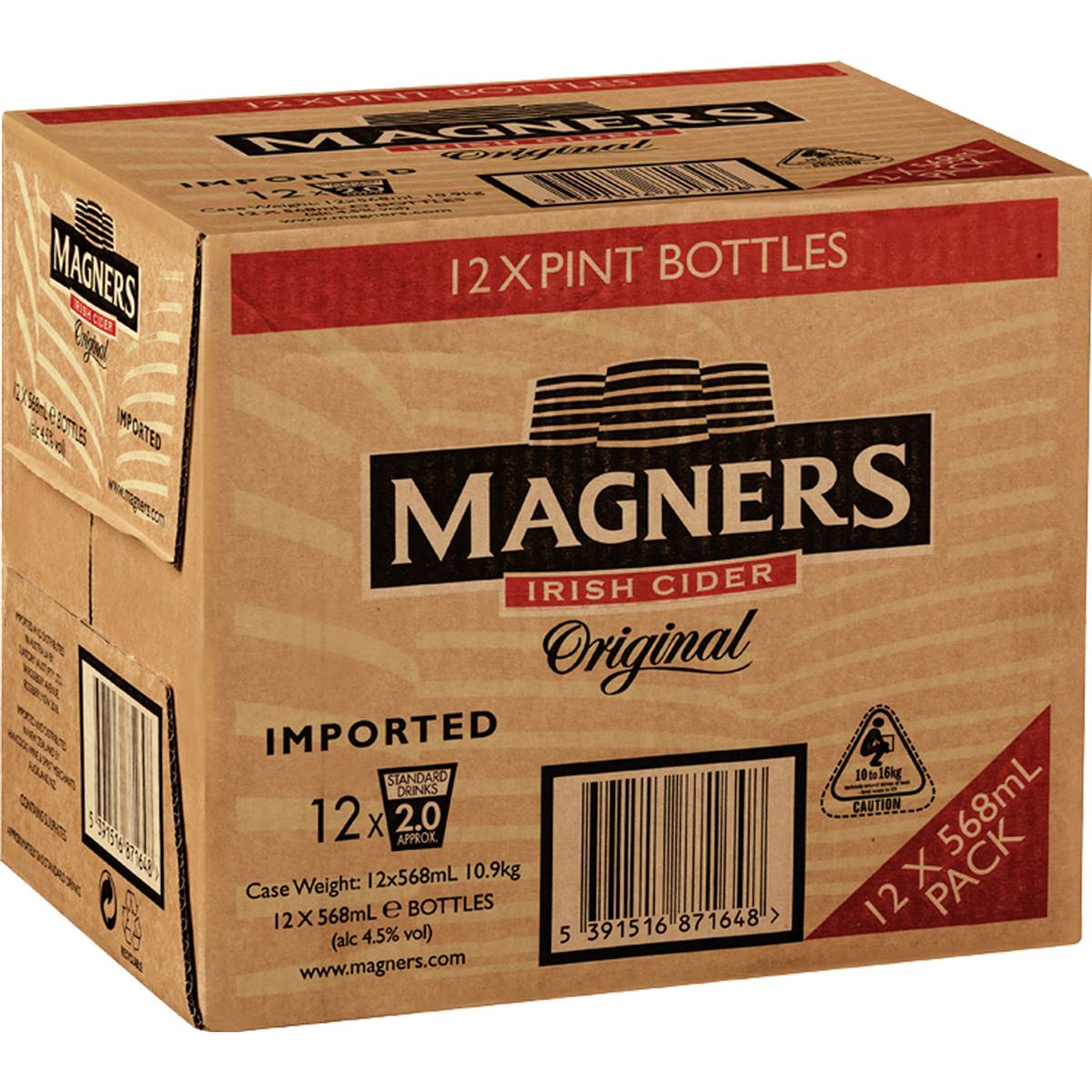 Magners Apple Cider Irish Bottles