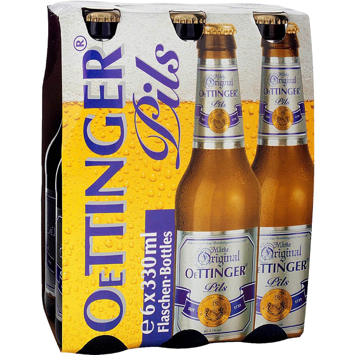 Oettinger Pilsner Bottles