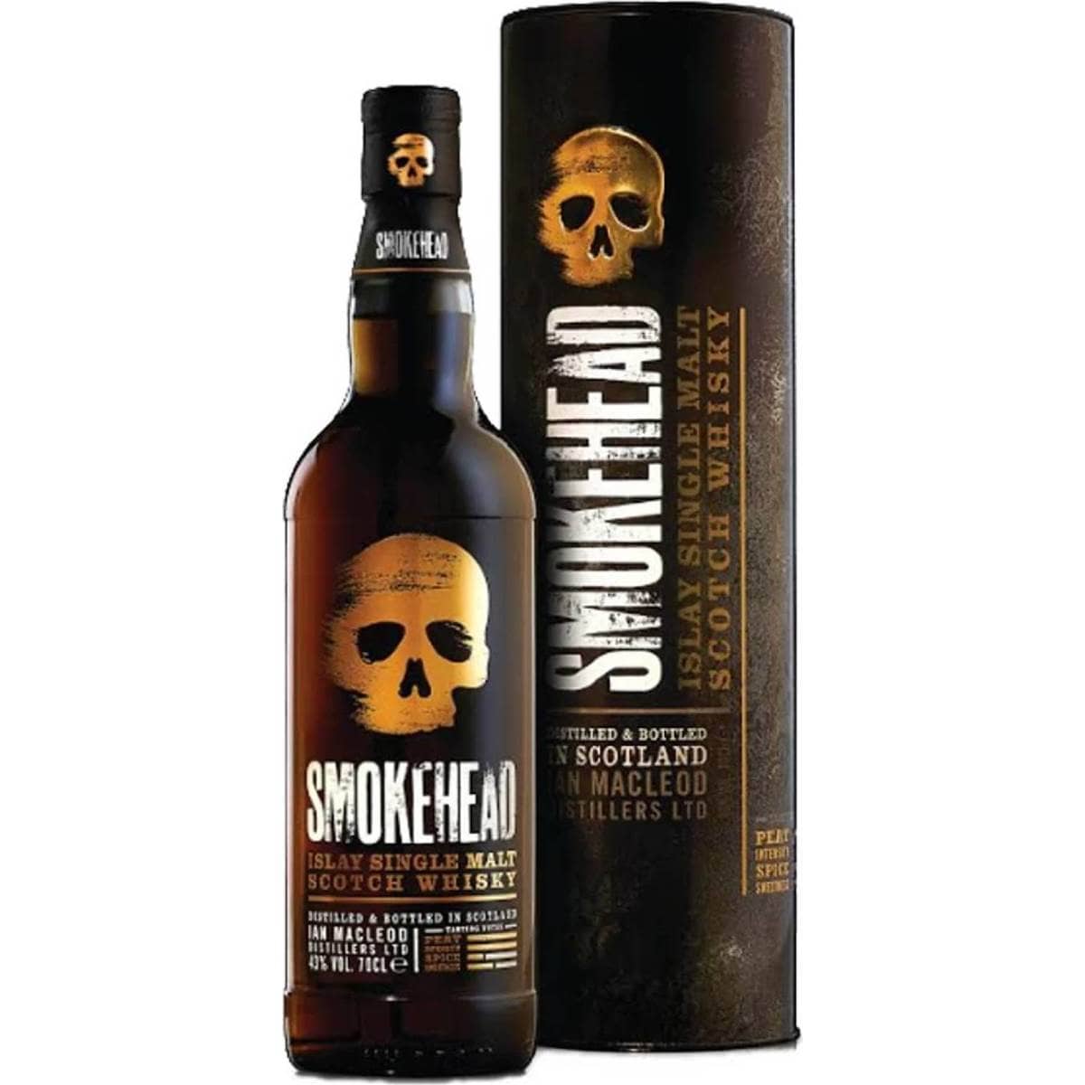 Smokehead Islay Single Malt Whisky Bottles 700mL