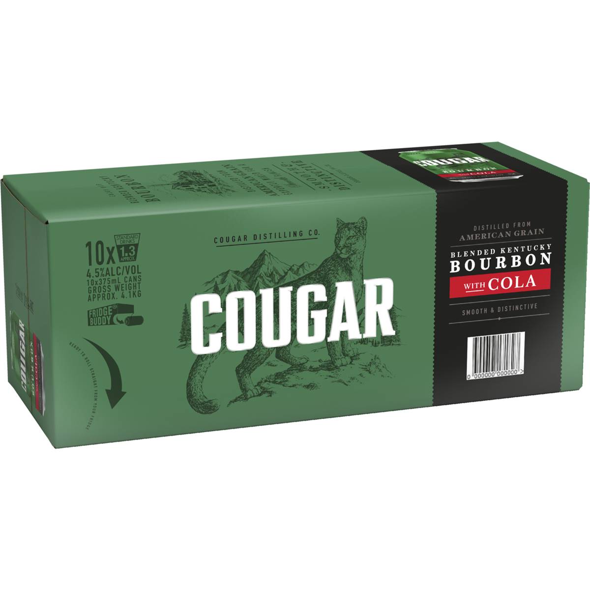 Cougar Bourbon & Cola Can