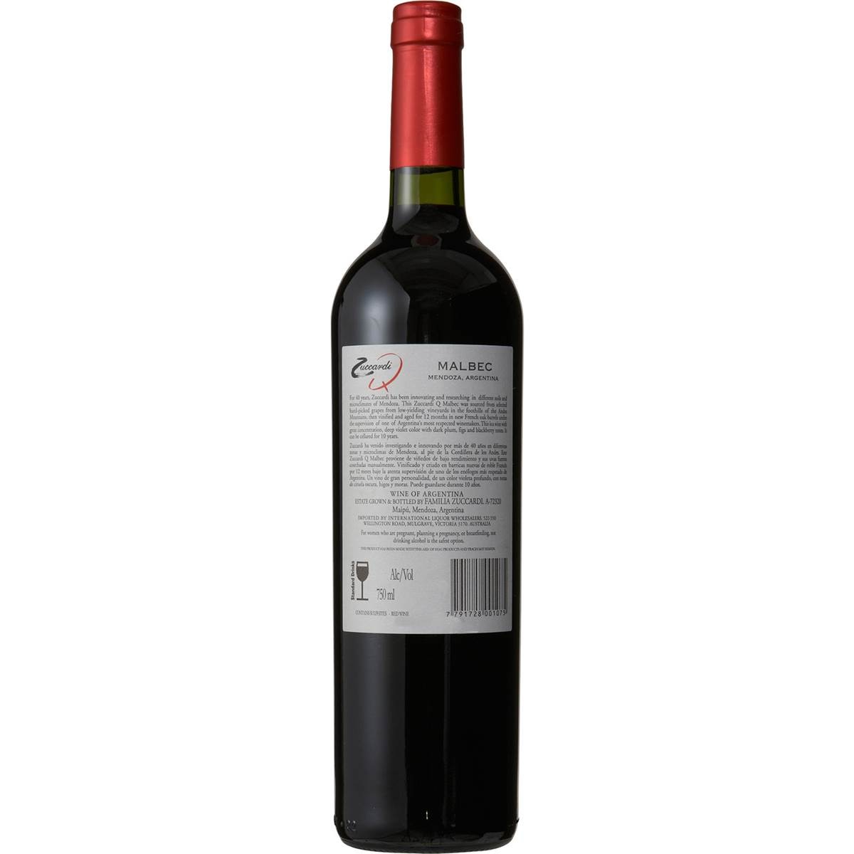 Zuccardi Q Malbec 750ml | Woolworths