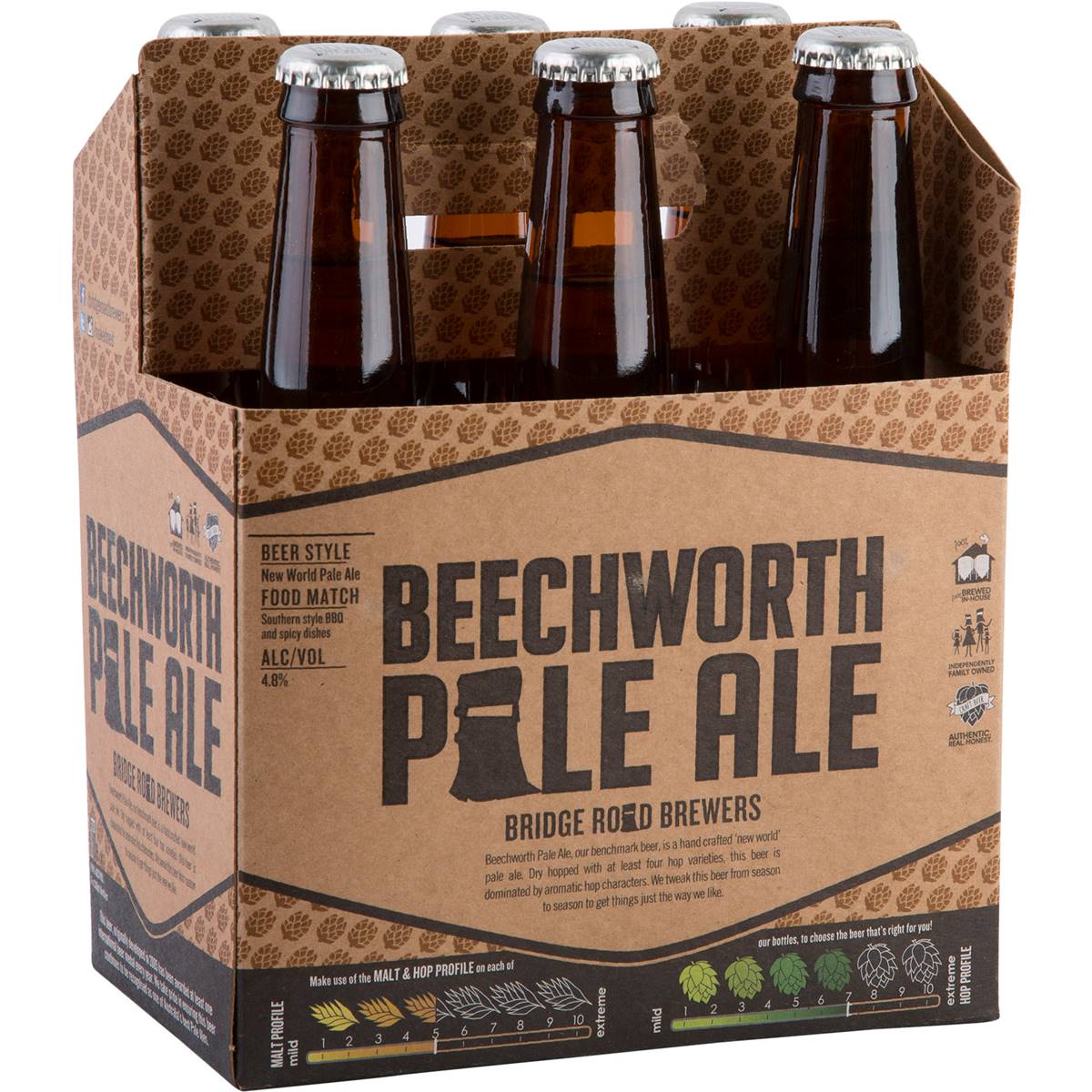 Bridge Road Brewers Beechworth Pale Ale Bottles