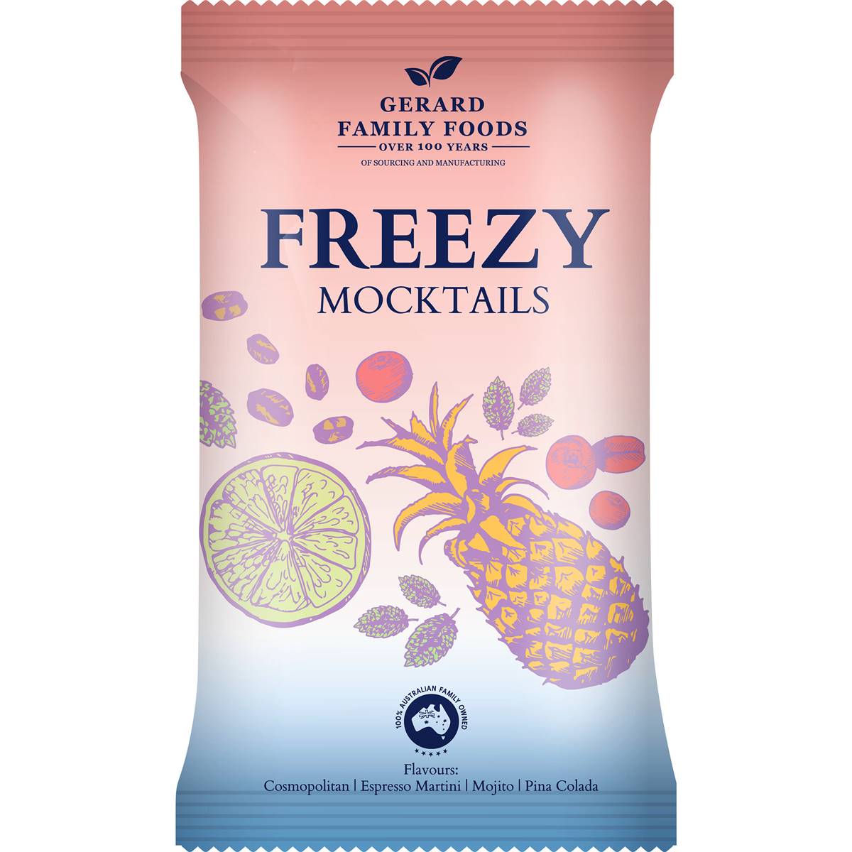 Gerard Family Foods Freezy Mocktail 70mL x 12 pack