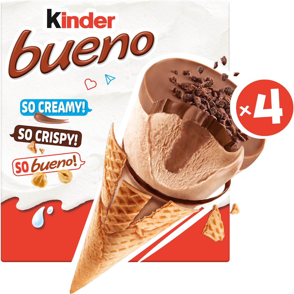 Kinder Bueno Classic Cones 4 pack