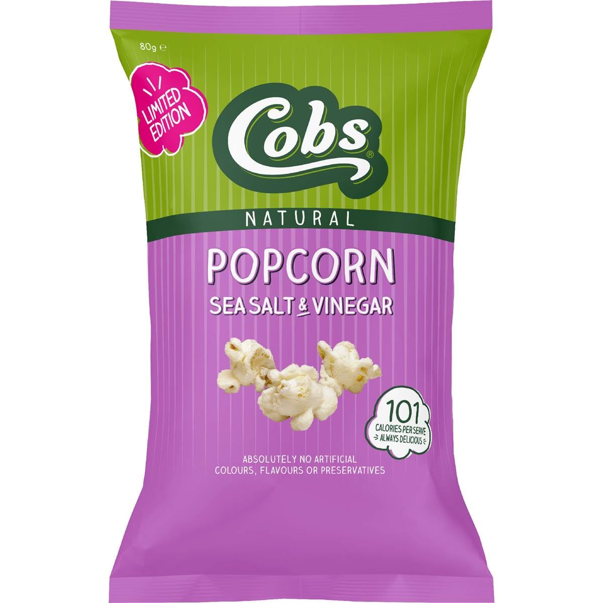 Cobs Popcorn Salt & Vinegar 80g