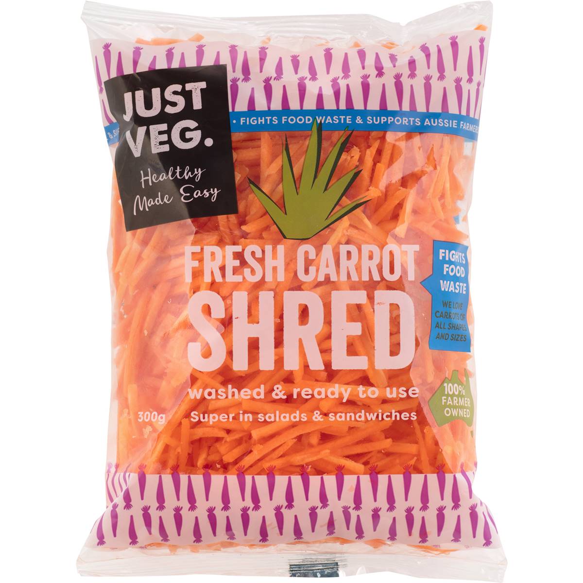 Just Veg. Carrot Shred