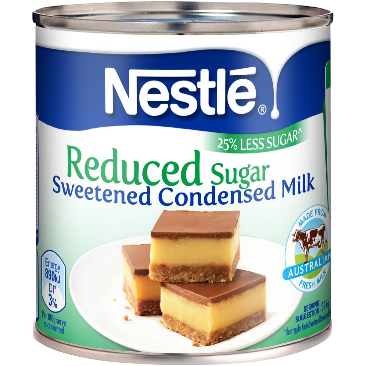 Nestle Sweetened Condensed Milk Reduced Sugar 397g Woolworths
