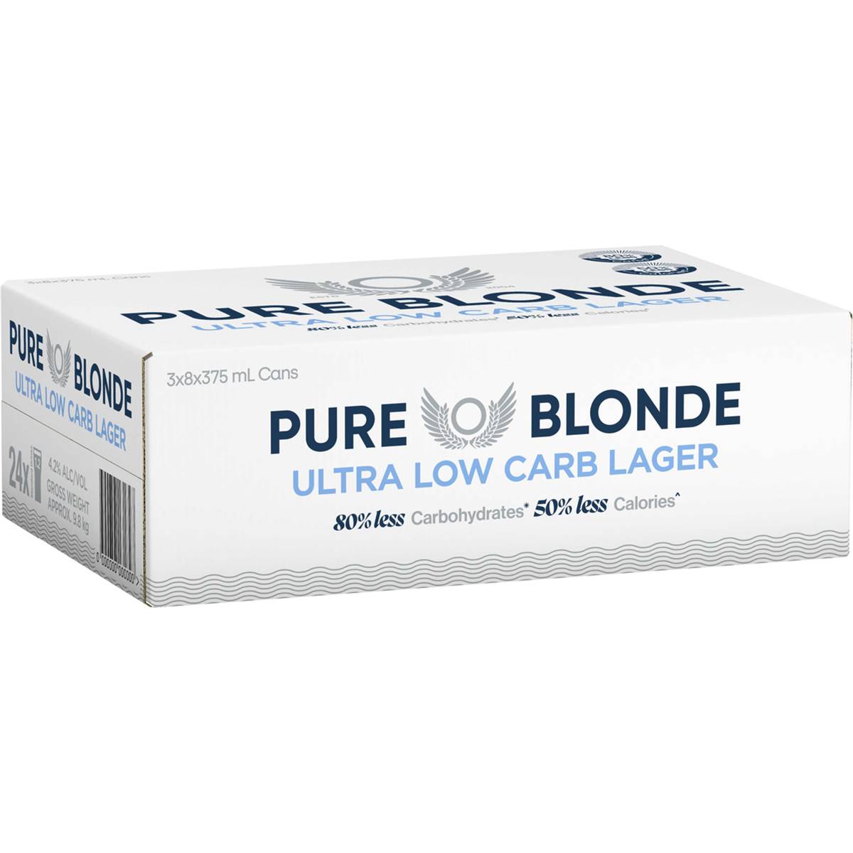 Pure Blonde Ultra Low Carb Lager Can 375ml Woolworths