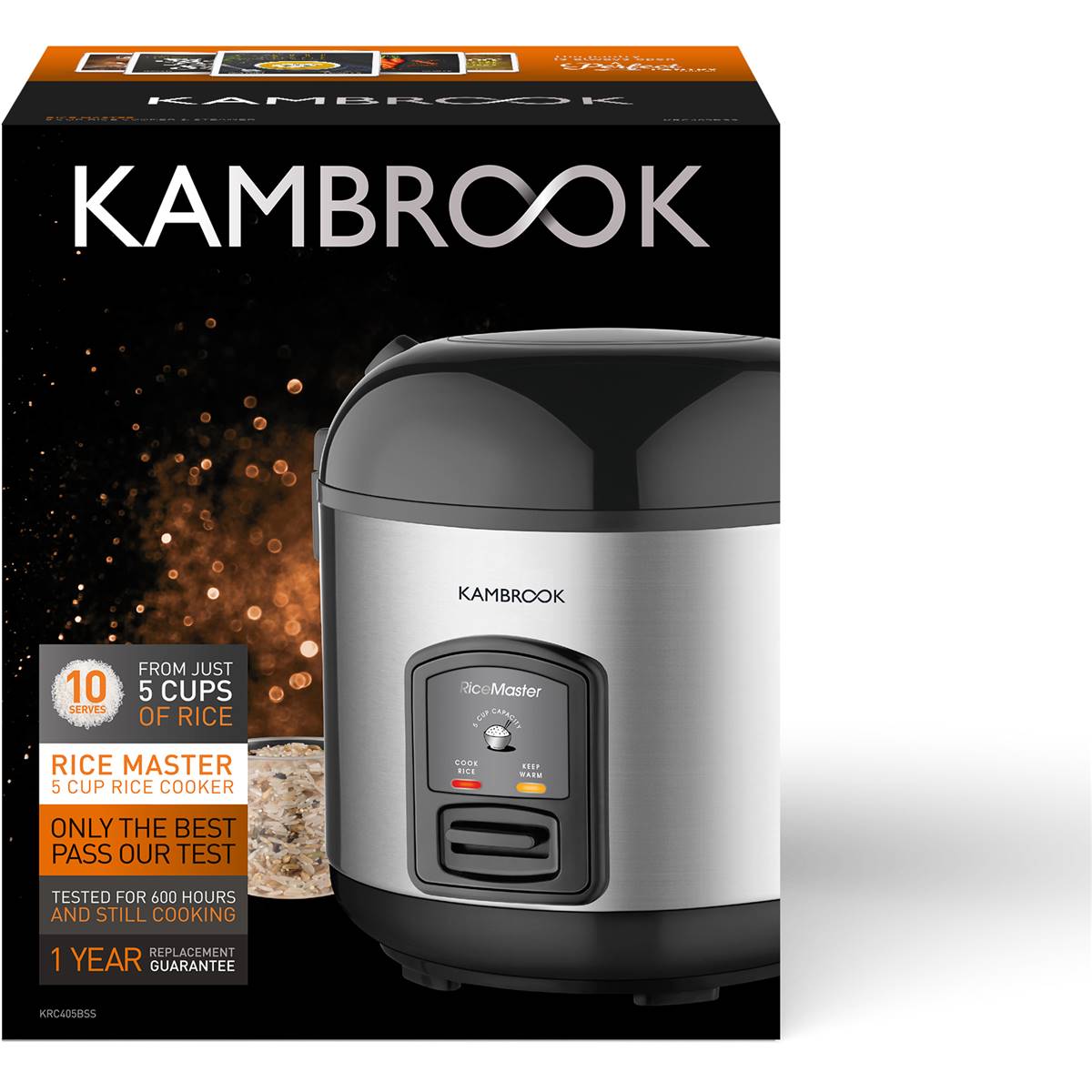 Kambrook 5 Cup Rice Cooker Each Woolworths