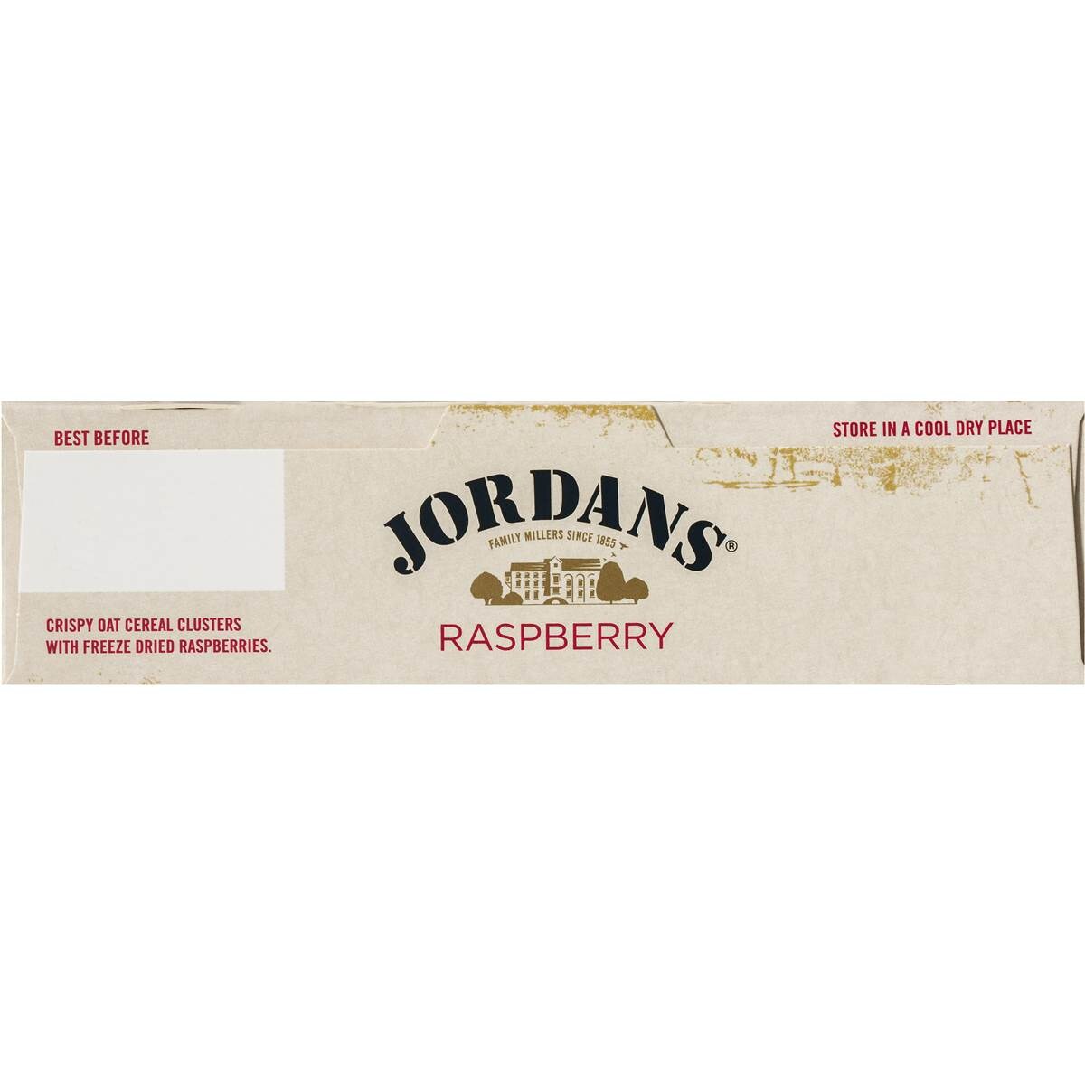 Jordans Raspberry Crispy Oat Clusters 500g Woolworths
