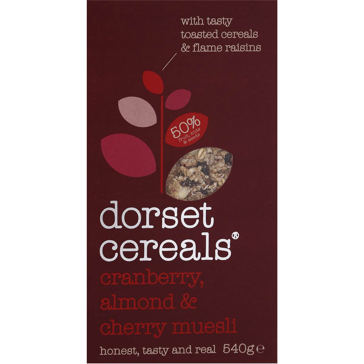 Dorset Cereals Cranberry Almond & Cherry Muesli 540g Woolworths