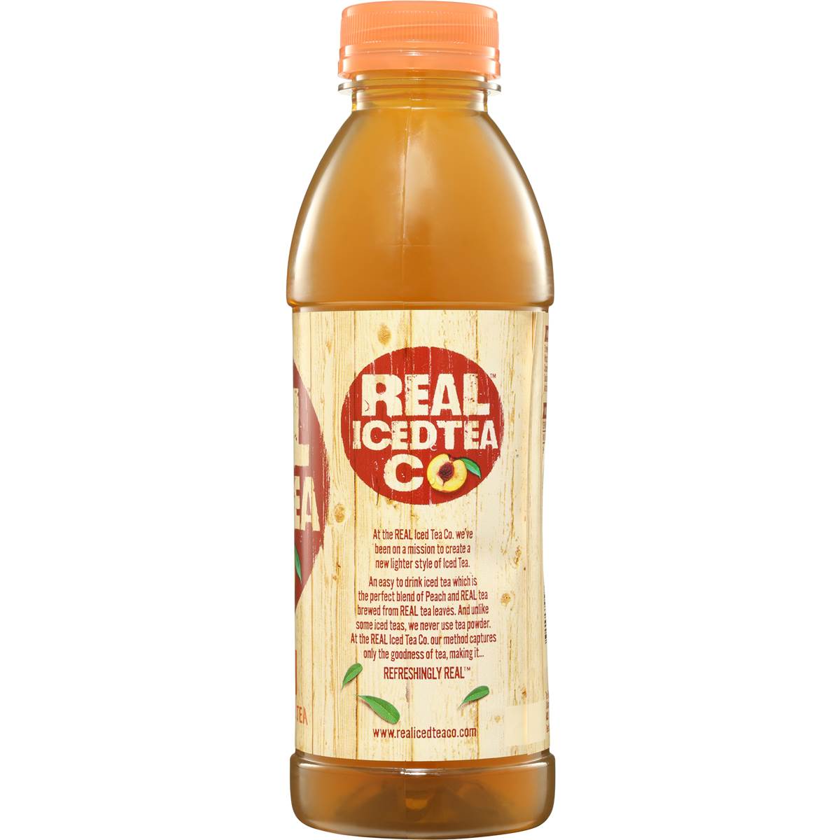 Real Iced Tea Co Peach Bottle 500ml | Woolworths