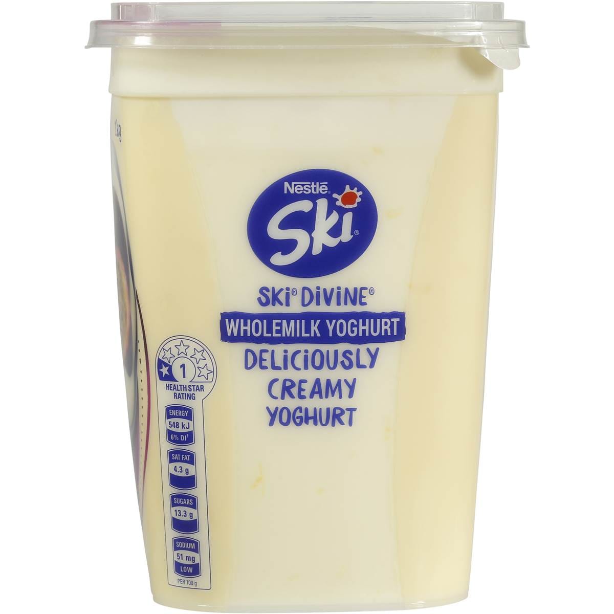 Ski Divine Passionfruit Yoghurt 1kg Woolworths