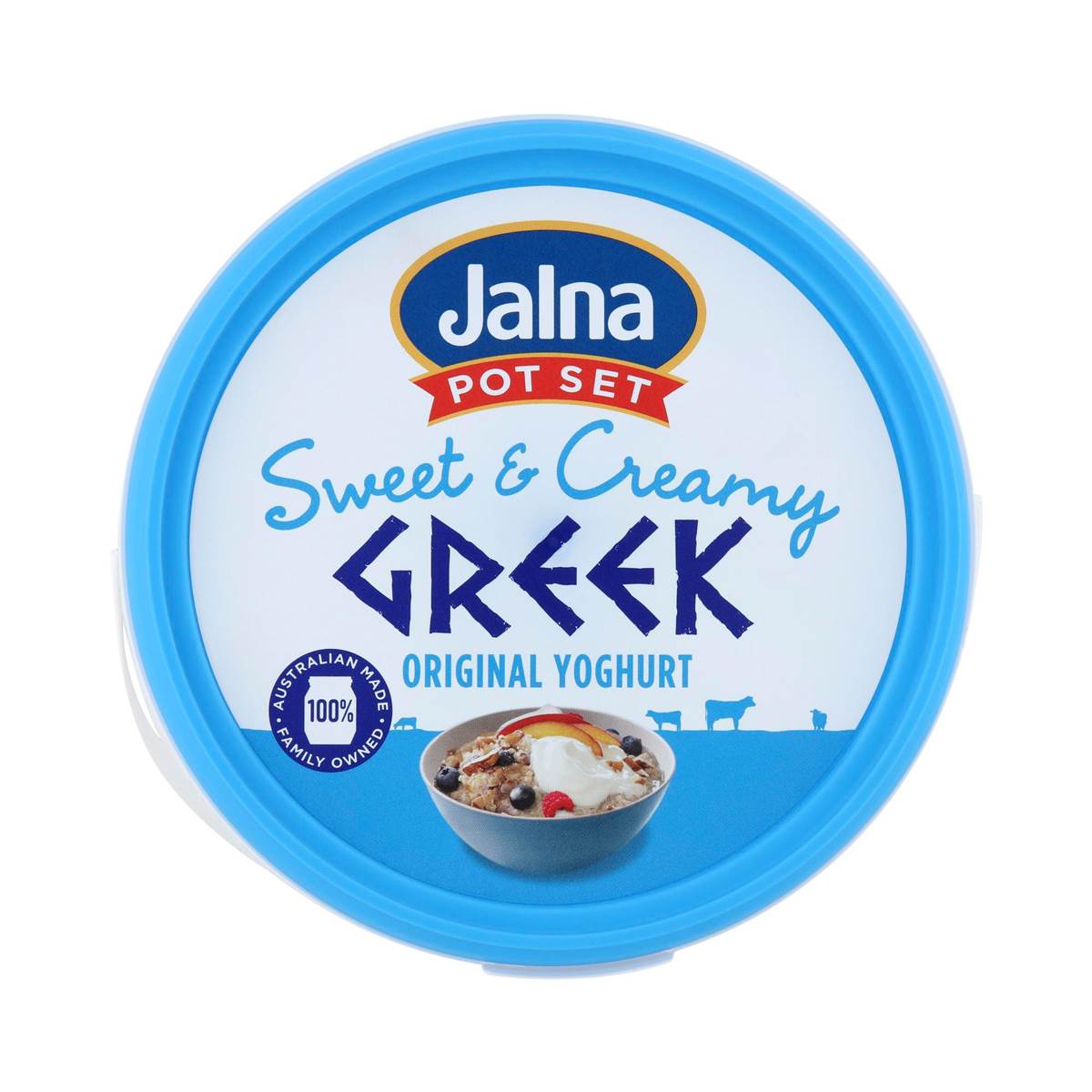 Jalna Sweet & Creamy Greek Yoghurt 2kg Woolworths