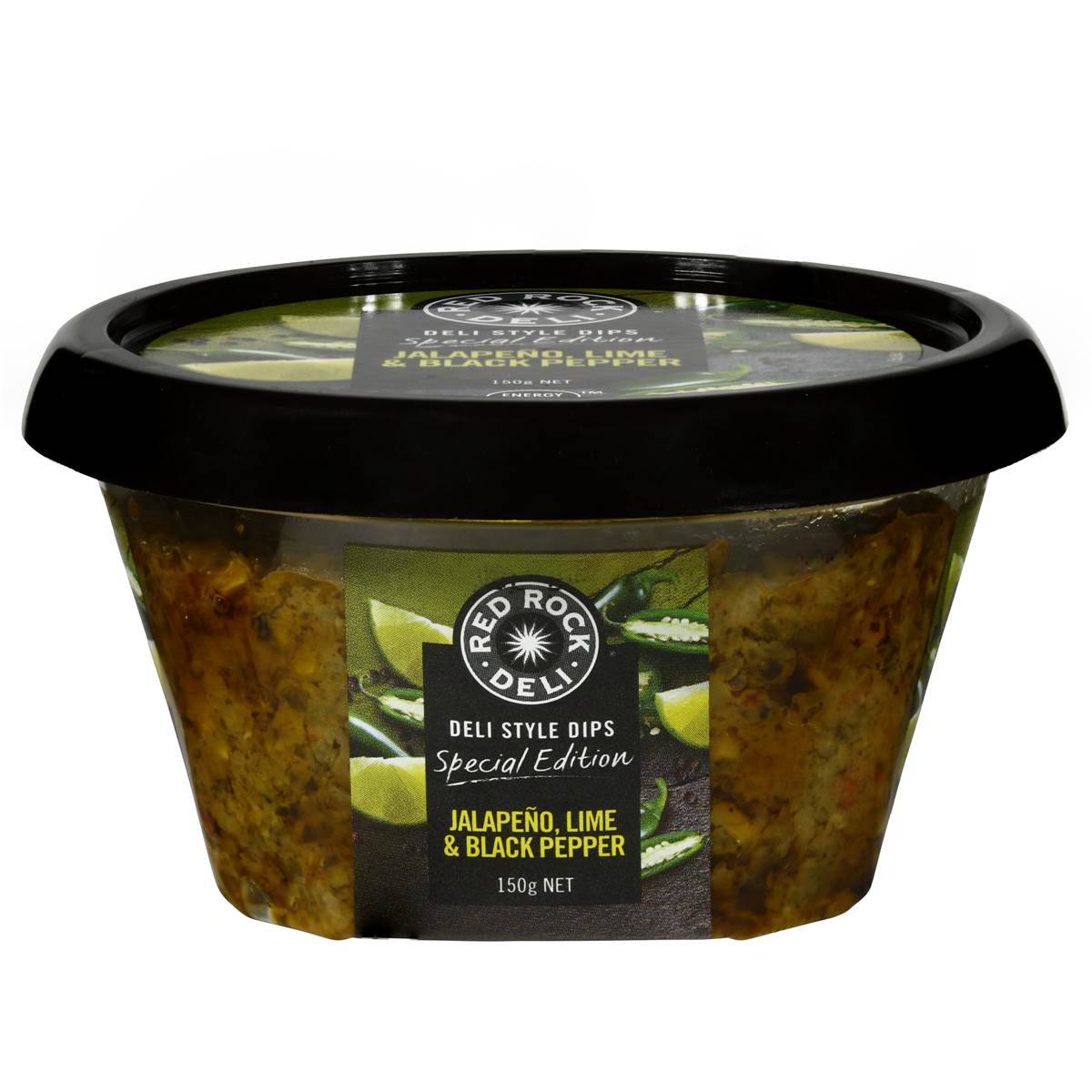 Red Rock Deli Jalapeno Lime & Black Pepper Dip 150g Woolworths
