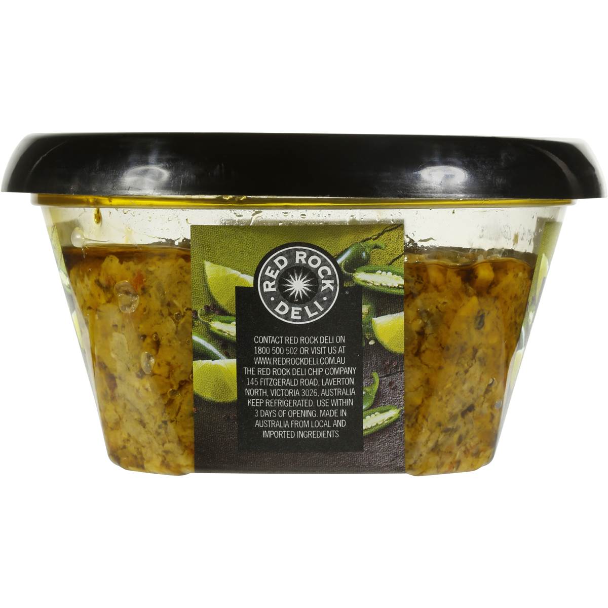 Red Rock Deli Jalapeno Lime & Black Pepper Dip 150g Woolworths