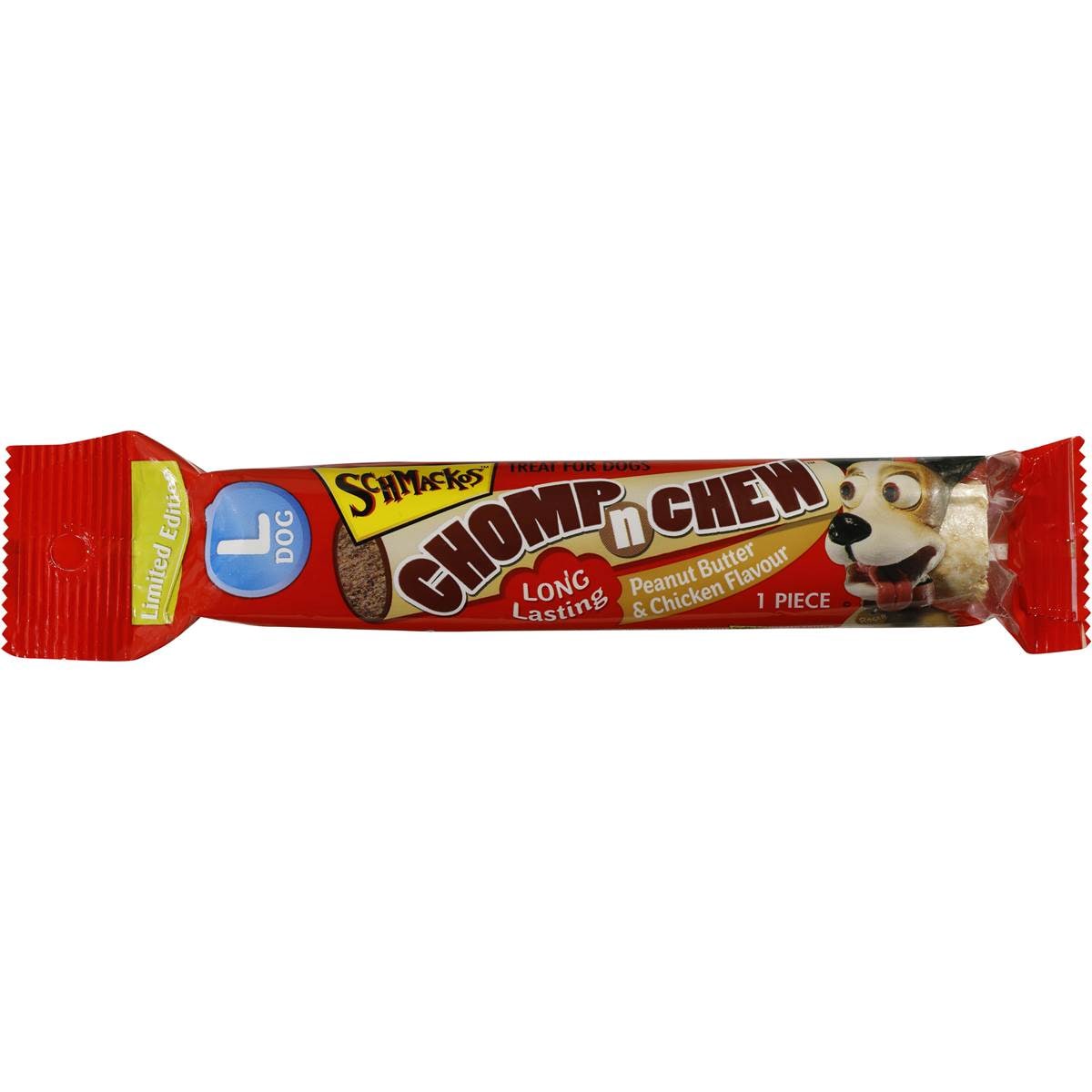 Schmackos Chomp ‘n’ Chew Peanut Butter & Chicken 60g Woolworths