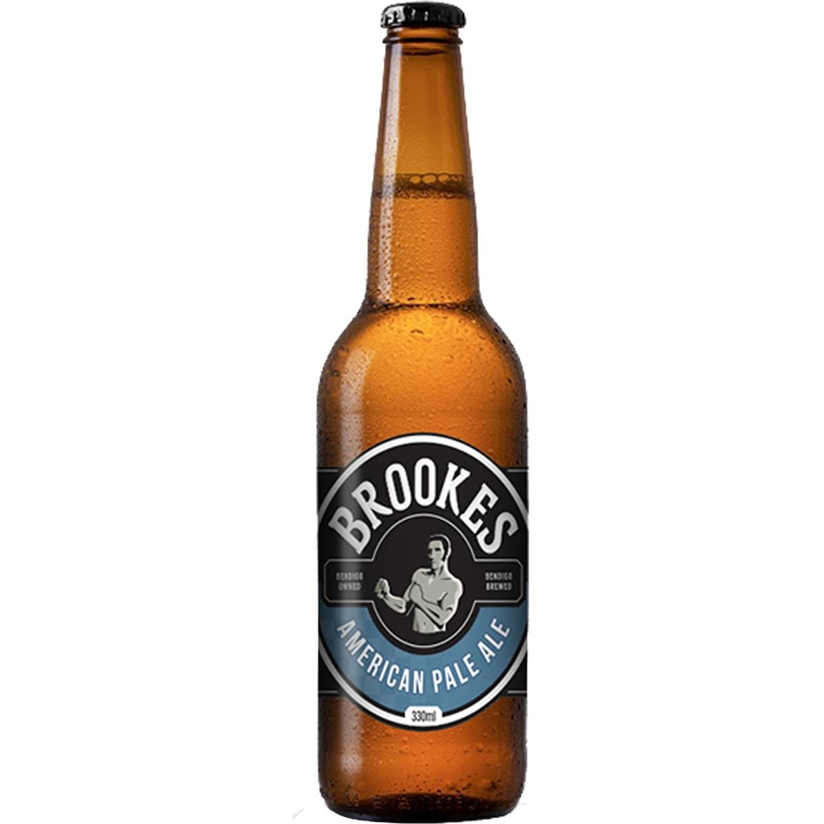 Brookes Pale Ale Bottle
