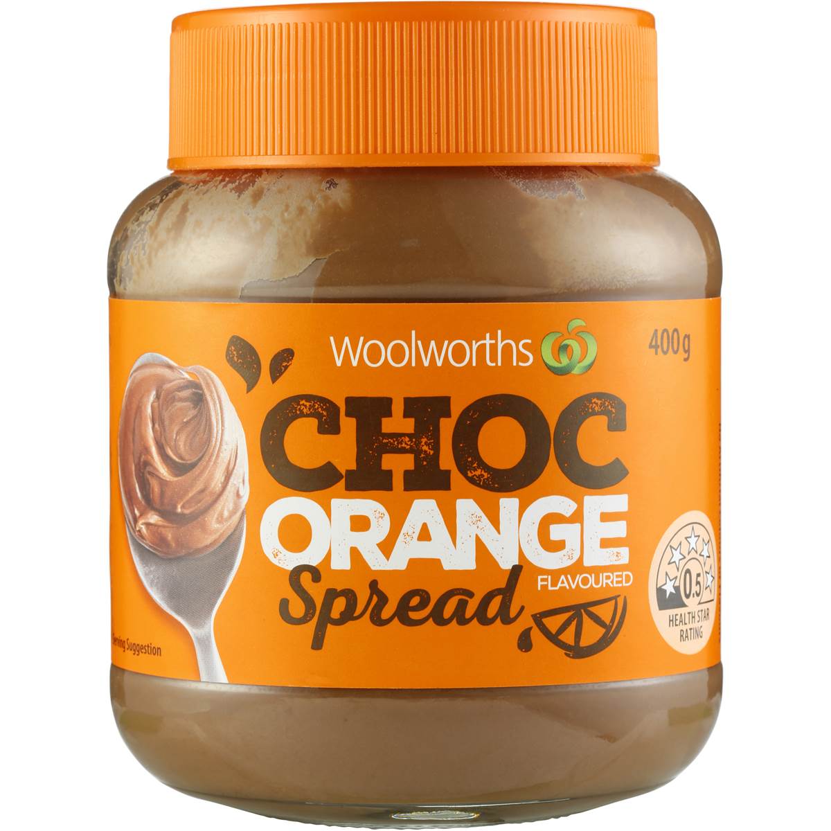 Woolworths Choc Orange Spread 400g Woolworths
