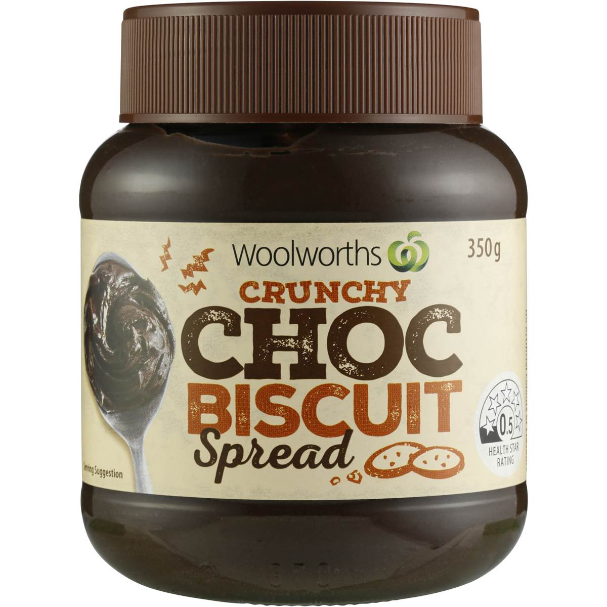 Woolworths Choc Biscuit Spread 350g Woolworths