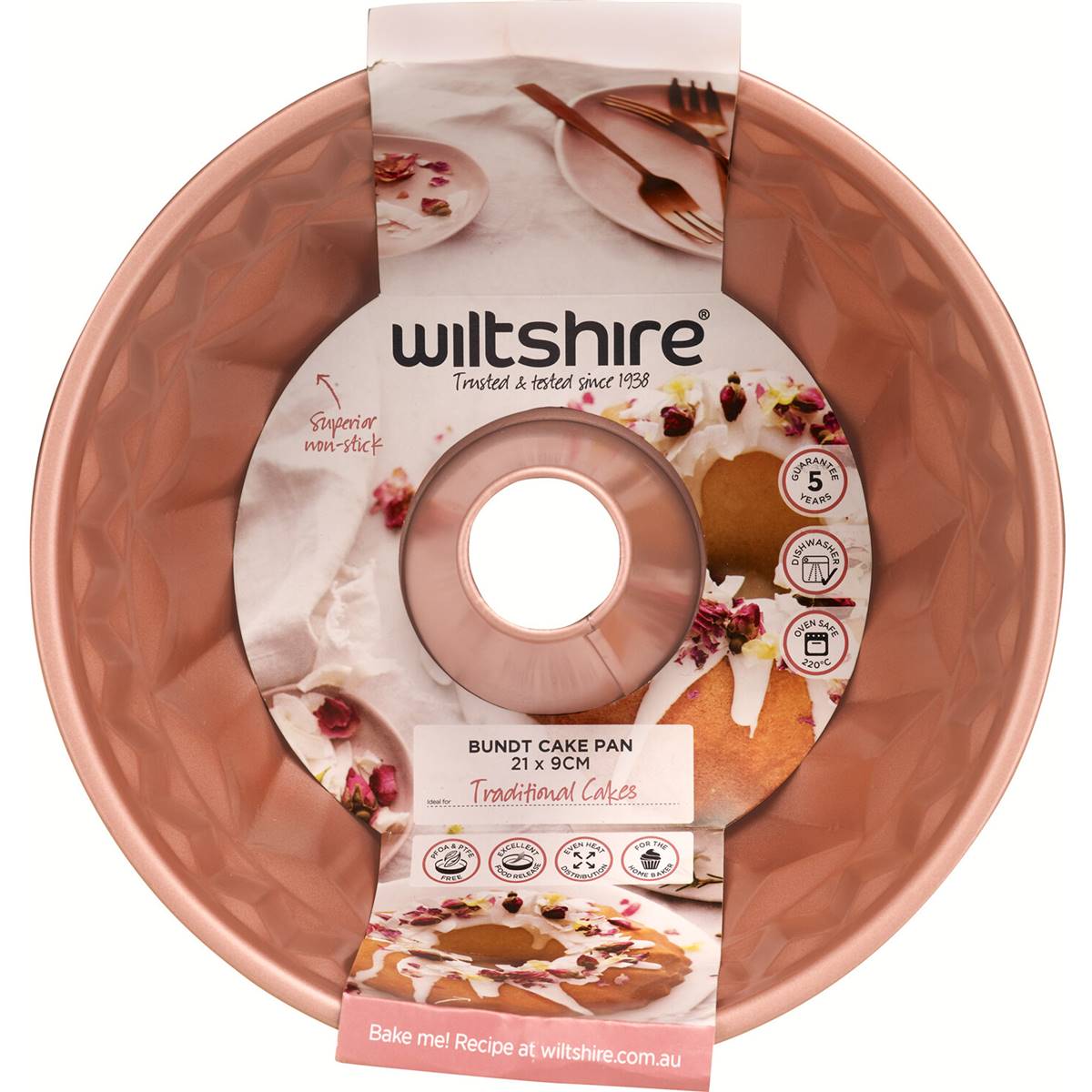 Wiltshire Rose Gold Bundt Pan Each Woolworths